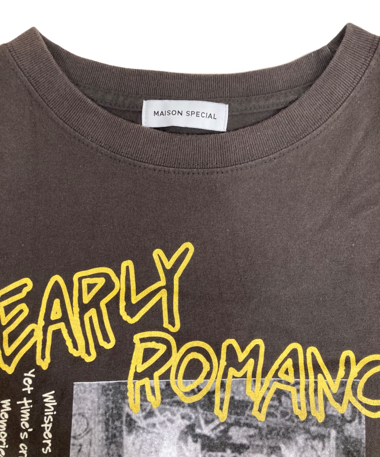 MAISON SPECIAL ロンT MAISON SPECIAL EARLYROMANCEロンTEE MAISON