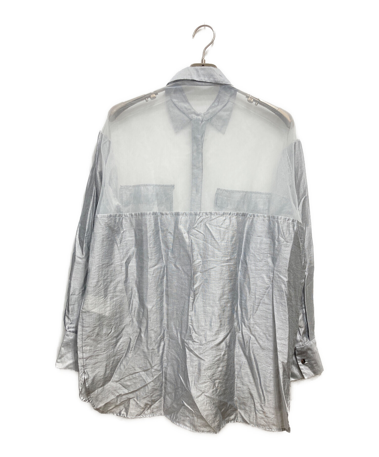 中古・古着通販】MAISON SPECIAL (メゾンスペシャル) Tulle Docking 