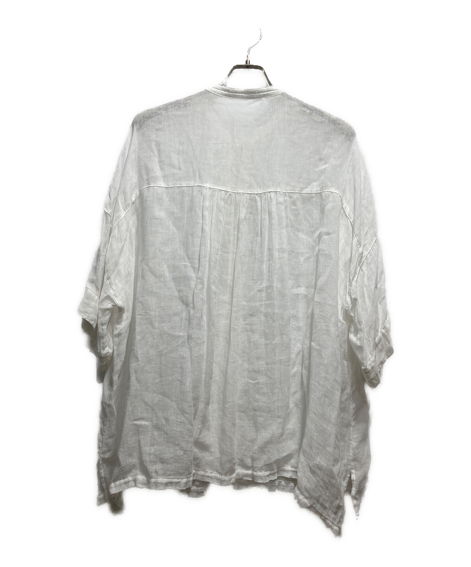 中古・古着通販】nest Robe (ネストローブ) リネンガーゼロングシャツ