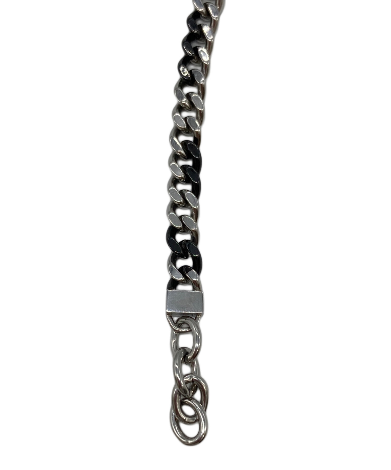中古・古着通販】DIESEL (ディーゼル) ツートンステンレスブレスレット