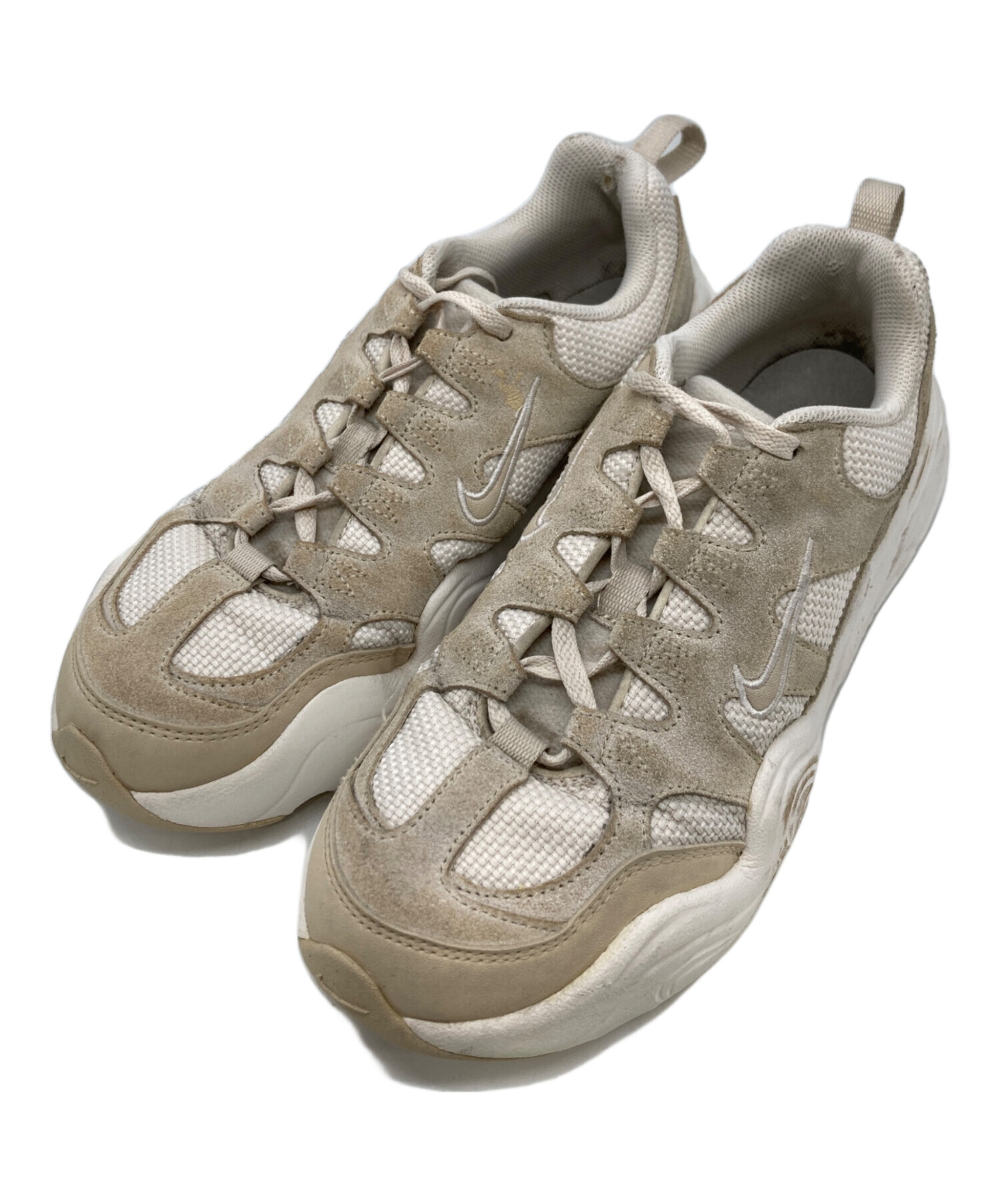 中古・古着通販】NIKE (ナイキ) TECH HERA ベージュ サイズ:25.5 