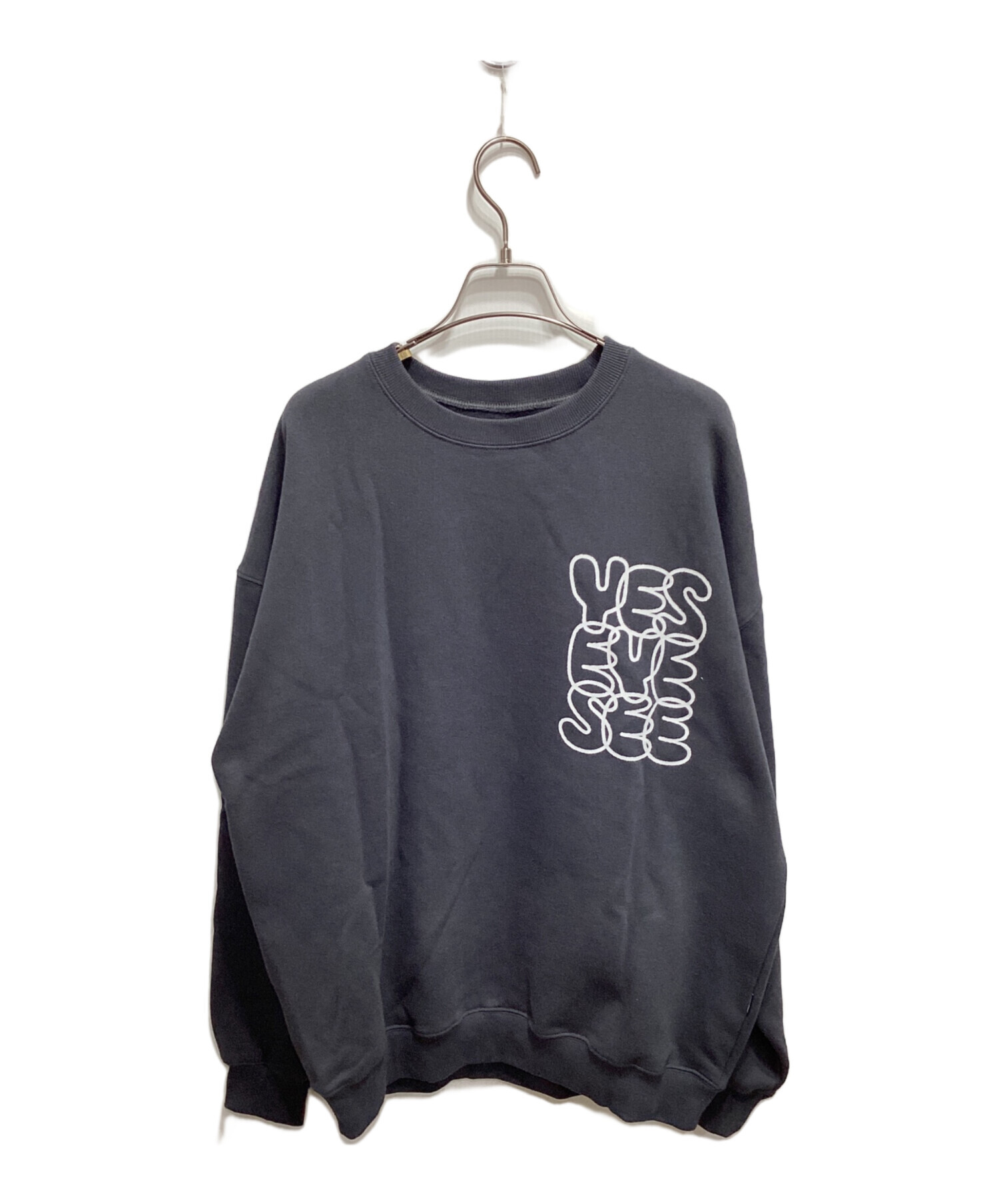 中古・古着通販】YESEYESEE (イエスアイシー) ロゴプリントスウェット 
