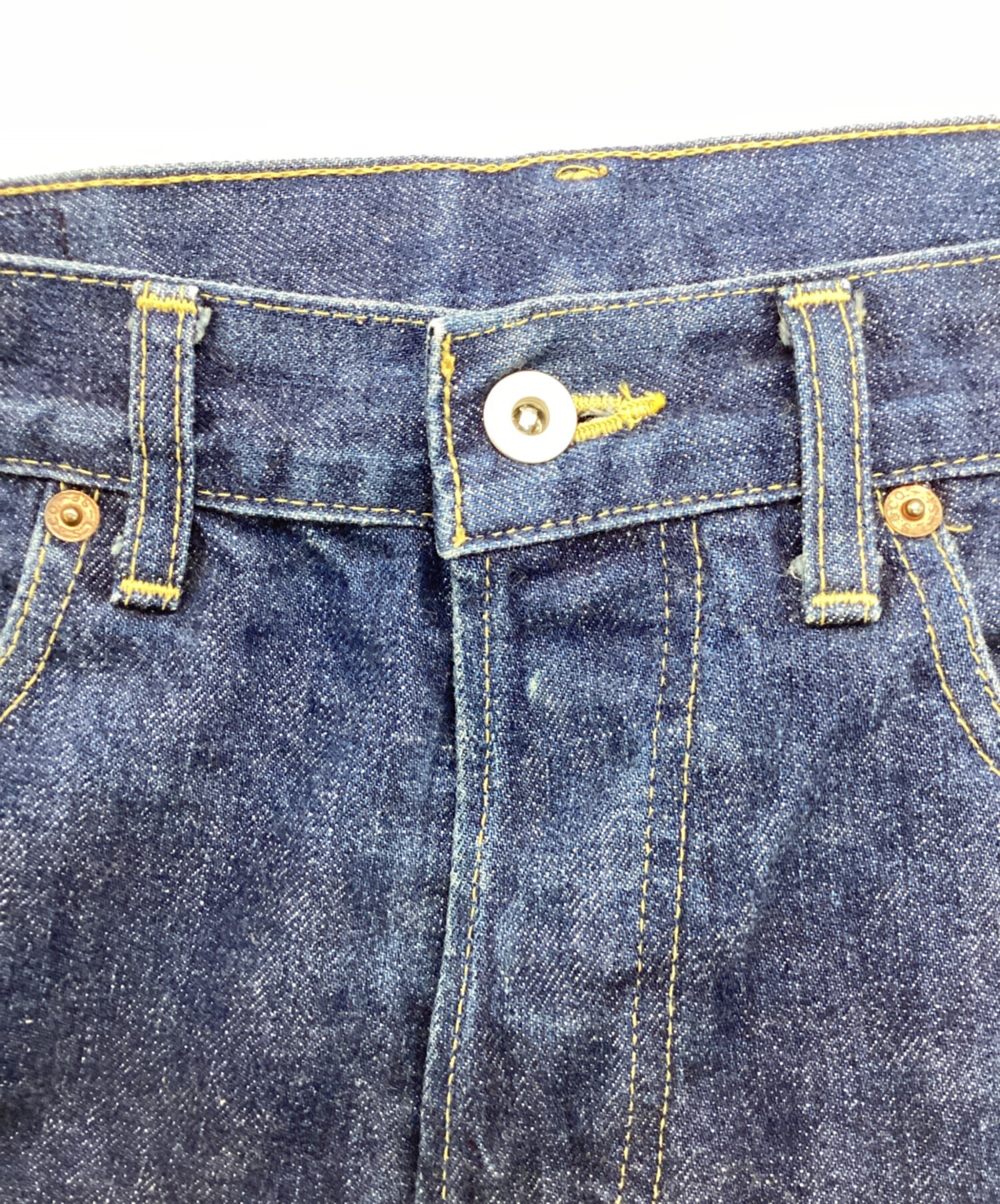 珍品・フェード感◎ 【levi's 701xxタイプ・デニム・ジーンズ】w32 中古・古着通販】LEVI'S (リーバイス) 701 XX デニム 復刻モデル