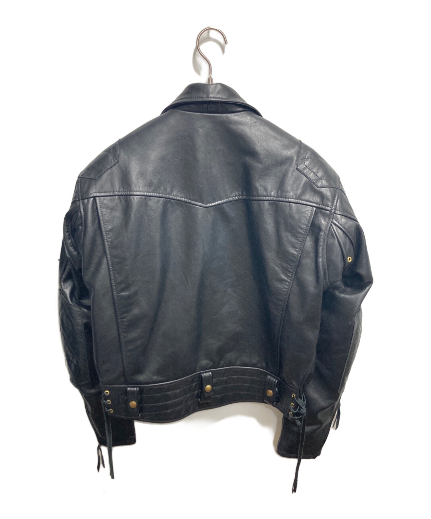 中古・古着通販】MORGAN (モーガン) ダブルライダースジャケット