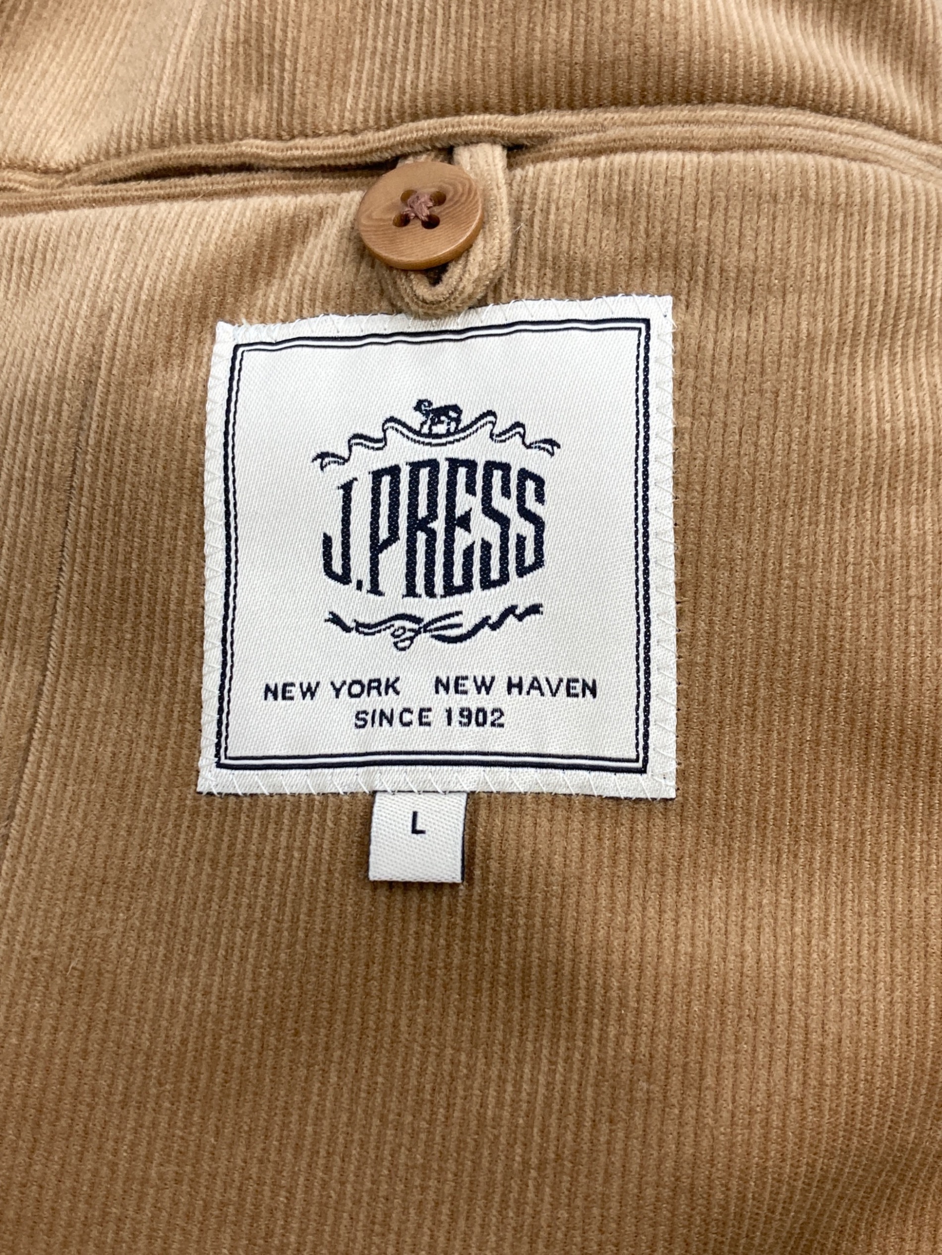中古・古着通販】J.PRESS (ジェイプレス) ポリラッセルコーデュロイ