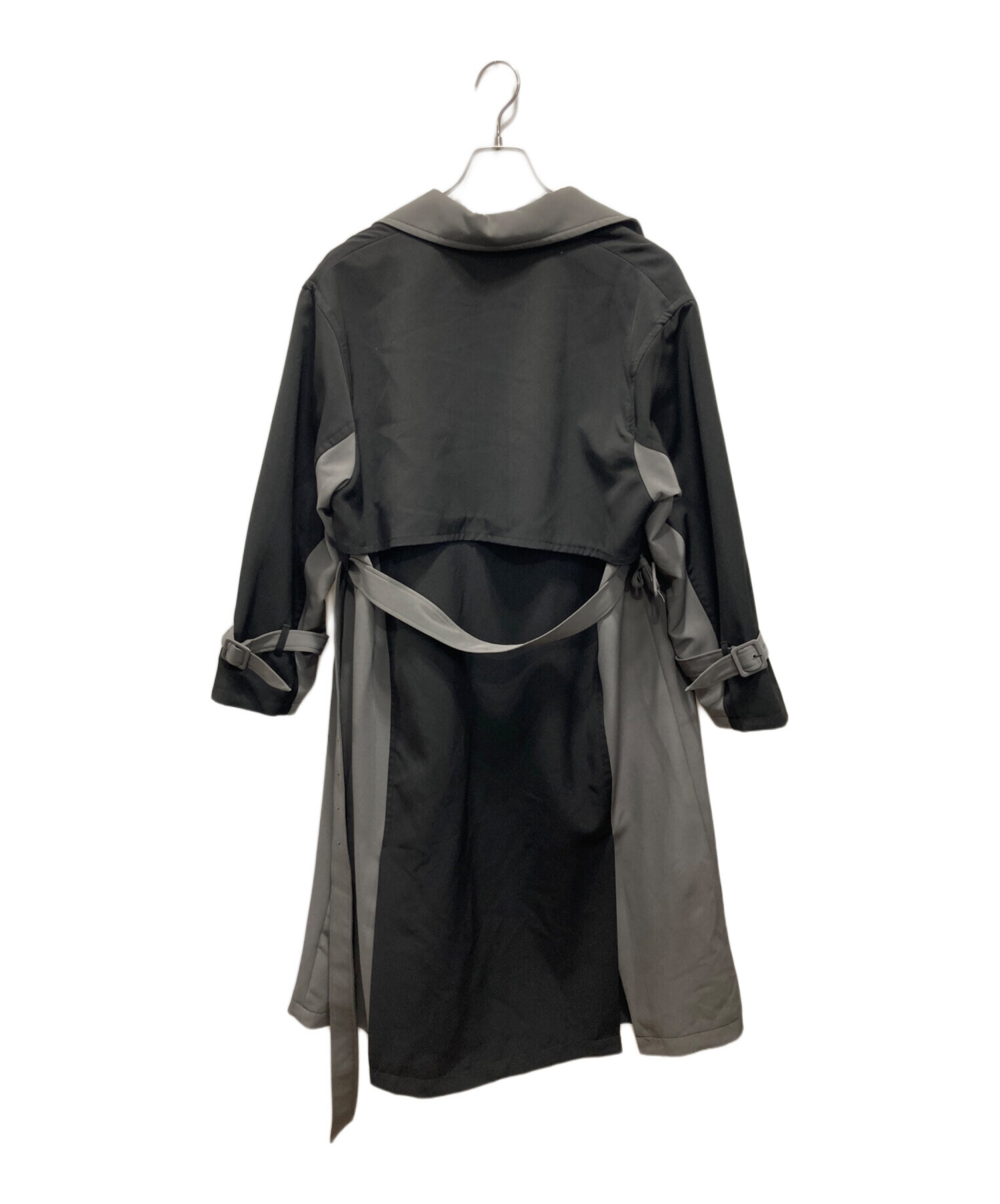中古・古着通販】HARE (ハレ) ファーベストハイショクコート ブラック