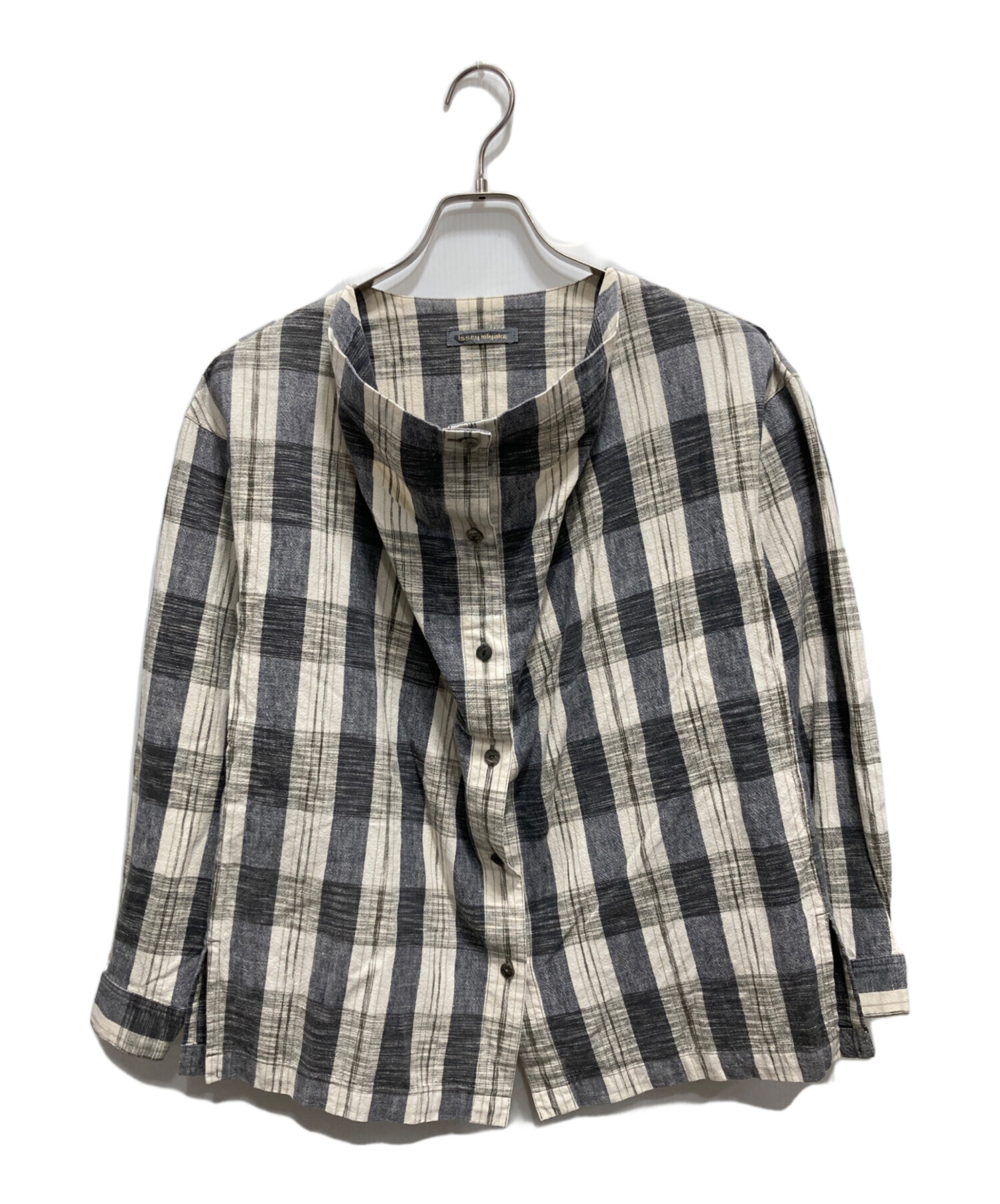 中古・古着通販】ISSEY MIYAKE (イッセイミヤケ) 筆タグ 変形デザイン 