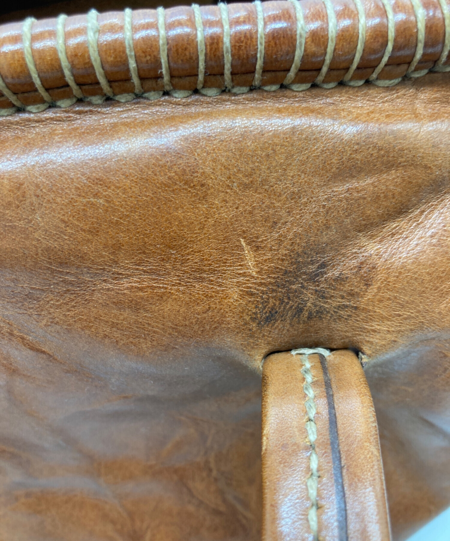 中古・古着通販】HENRY CUIR (アンリークイール) レザーミニボストン