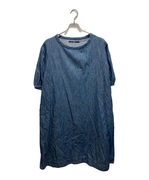 新品未使用　45R インディゴ　新作　ワンピース　完売商品 新品未使用 45R インディゴ 新作 ワンピース 完売商品 中古・古着通販