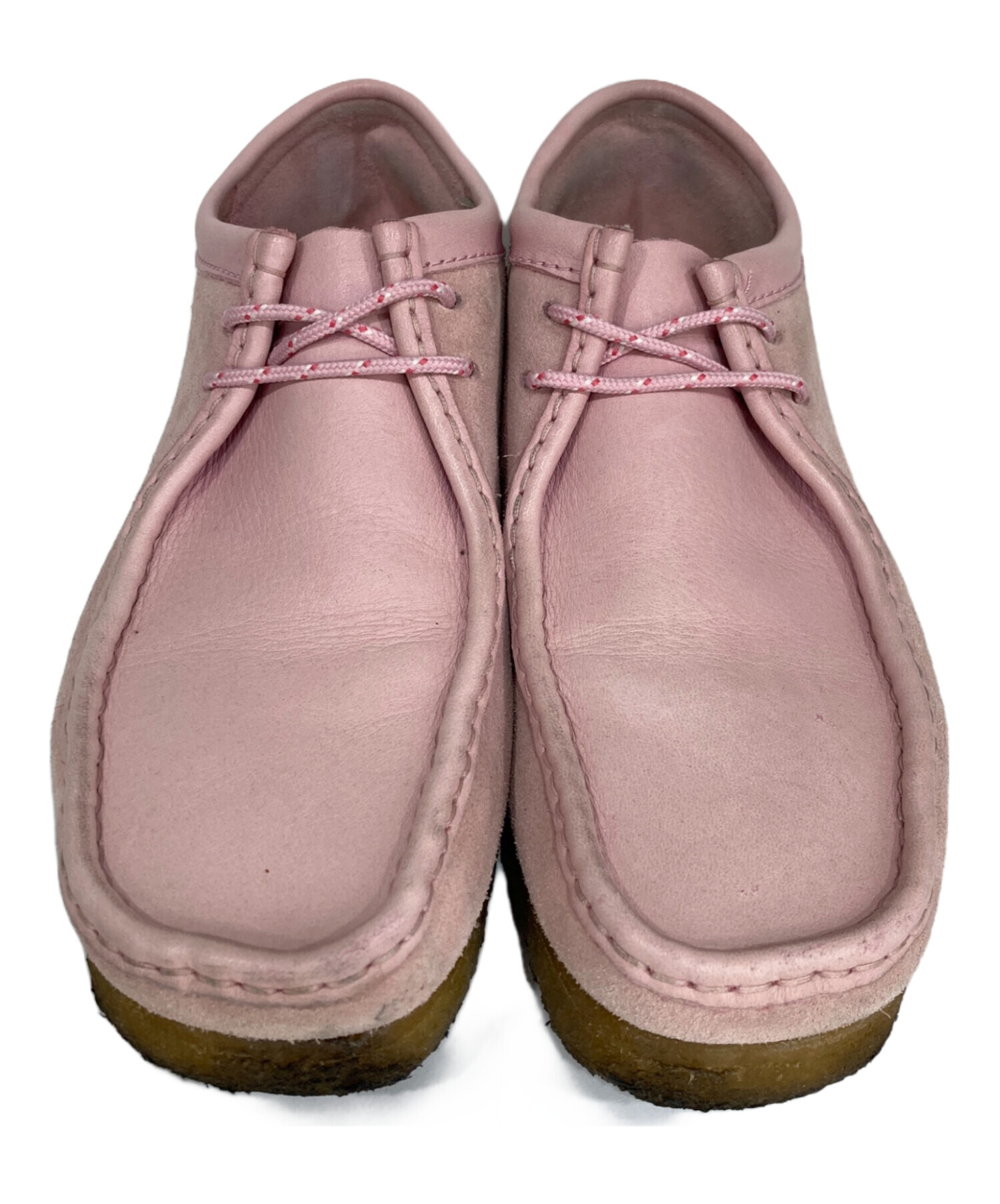 クラークス　ワラビー　ピンク　26.5 美品 中古・古着通販】CLARKS ORIGINALS (クラークス オリジナルズ