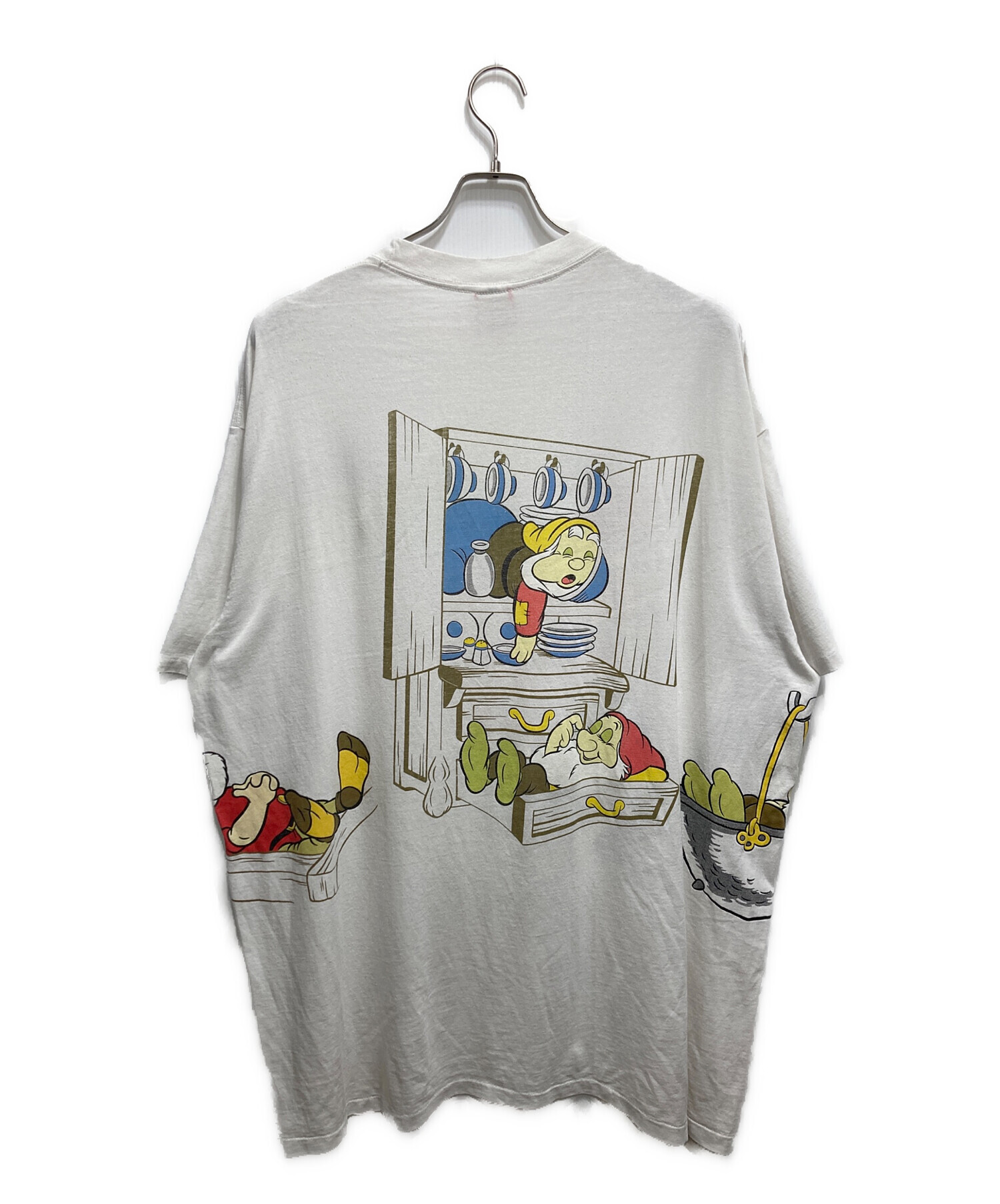 中古・古着通販】DISNEY (ディズニー) 90s7人の小人ビンテージTシャツ 