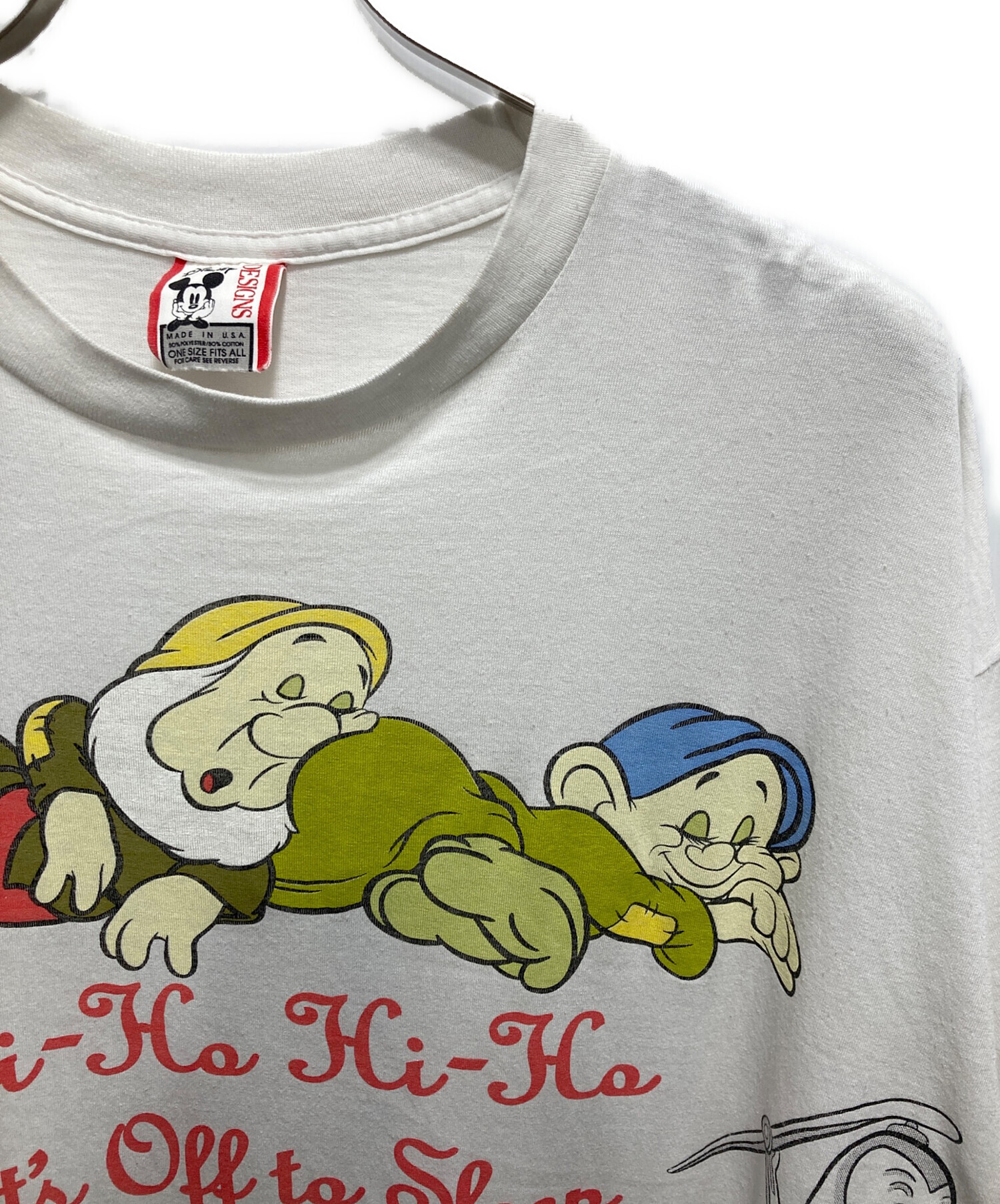 中古・古着通販】DISNEY (ディズニー) 90s7人の小人ビンテージTシャツ