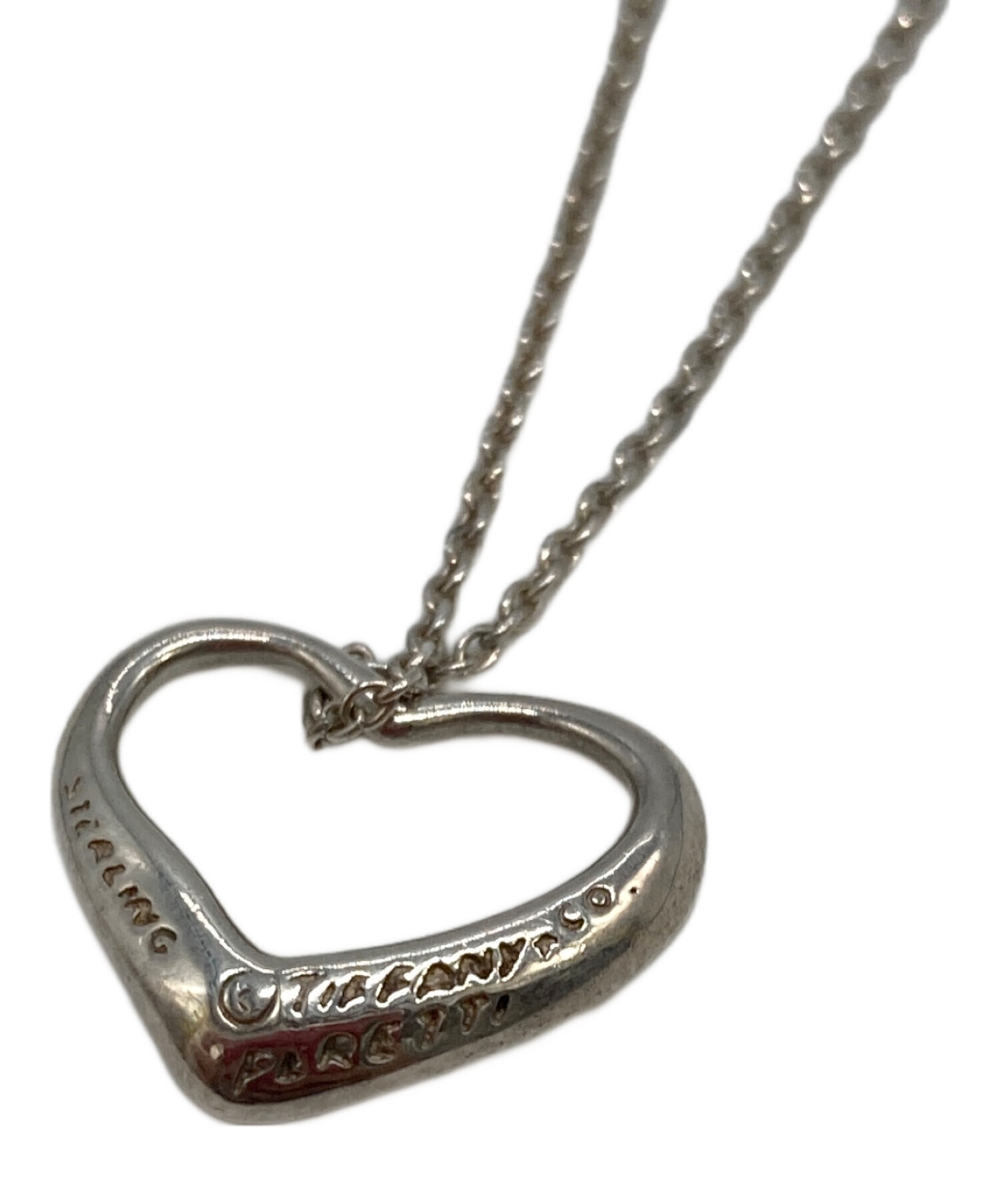 中古・古着通販】Tiffany & Co. (ティファニー) AG925オープンハート 