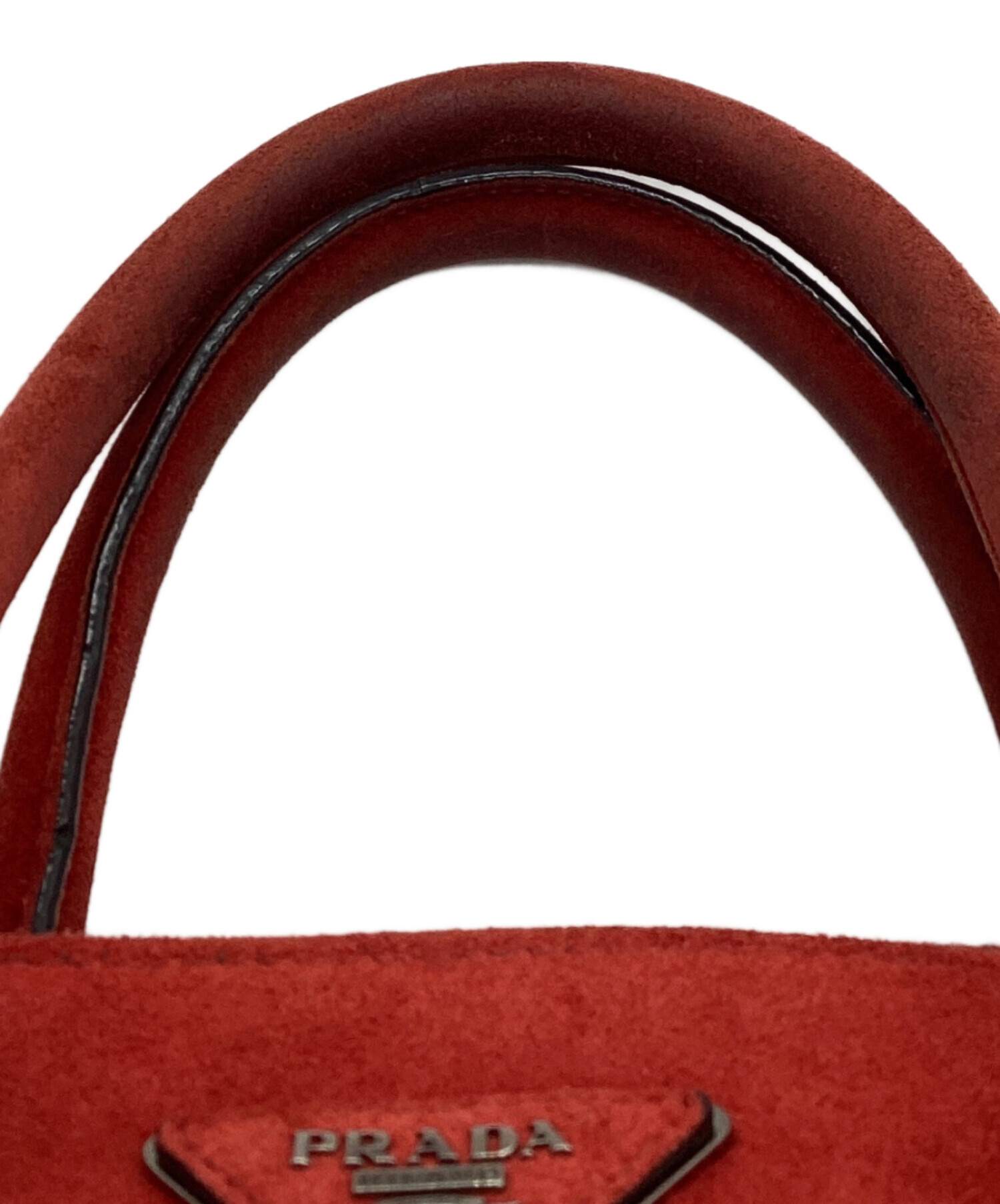 中古・古着通販】PRADA (プラダ) SCAMOSCIATOハンドバッグ