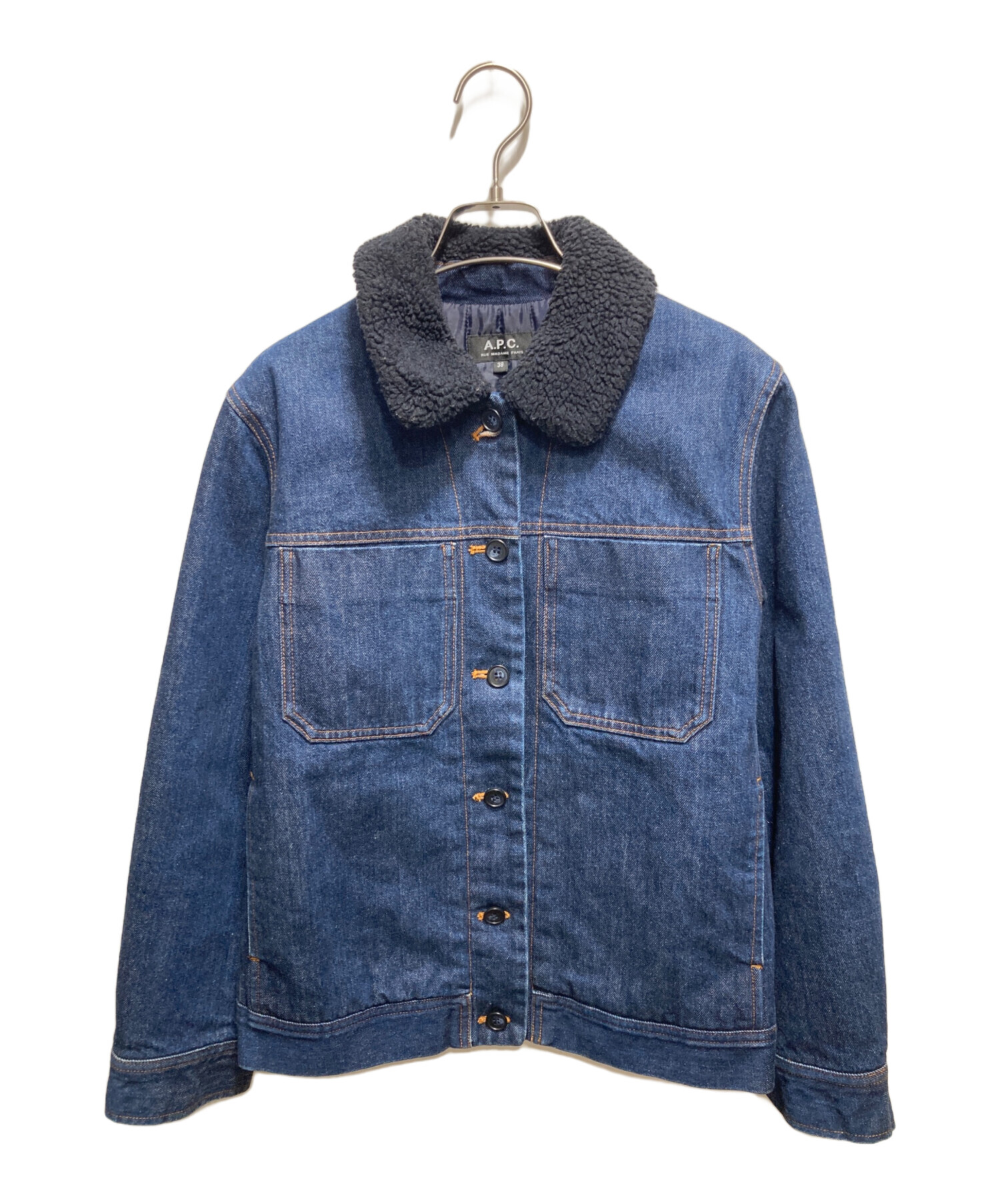 A.P.C. アーペーセー　ダークブルー デニムジャケットＬ A.P.C.(アーペーセー) 【日本限定】デニムジャケット - COLDBECK