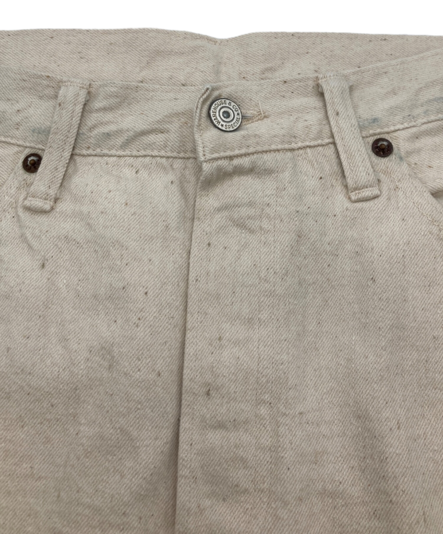 中古・古着通販】WAREHOUSE (ウエアハウス) Lot 900 ホワイトジーンズ 