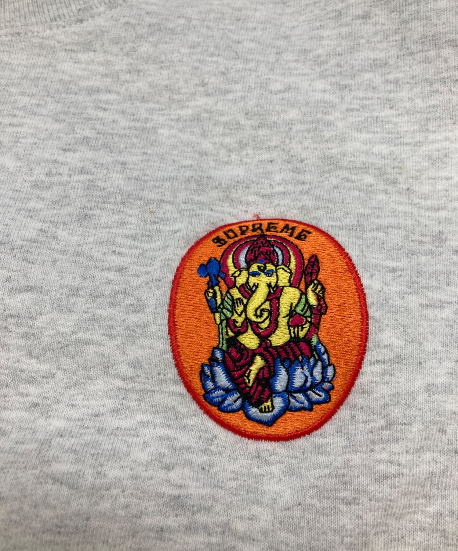 中古・古着通販】SUPREME (シュプリーム) 18SS Ganesh Crewneck グレー 