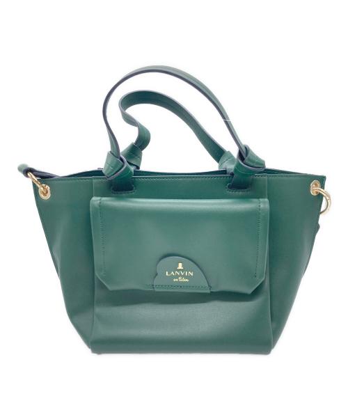 LANVIN en Bleu オリーブグリーン トートバッグ　未使用 中古・古着通販】LANVIN en Bleu (ランバンオンブルー) ルイーズ 2way