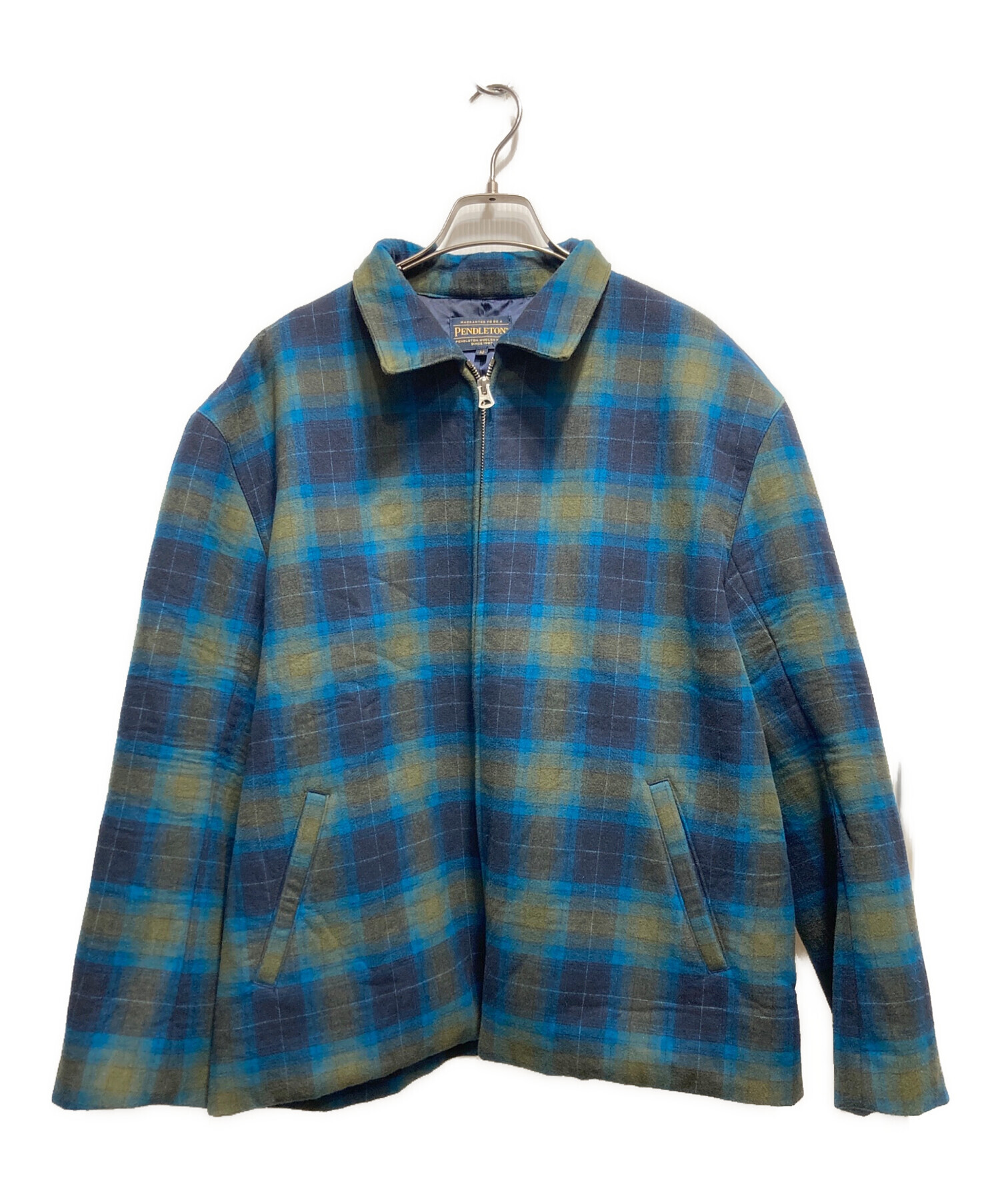 中古・古着通販】PENDLETON (ペンドルトン) オンブレチェックジップ 