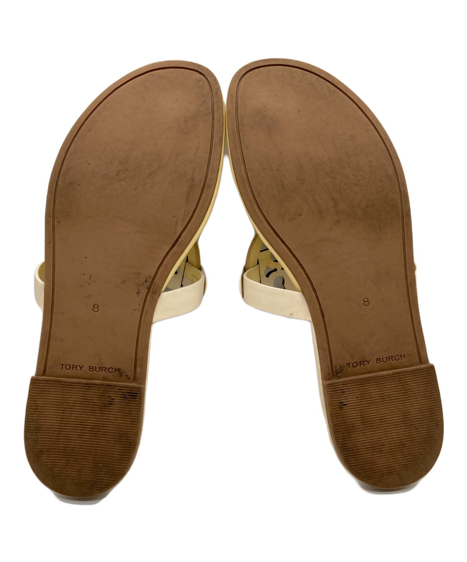 TORY BURCH•トリーバーチ サンダル 新品未使用品 中古・古着通販】TORY BURCH (トリーバーチ) ミニミラーサンダル