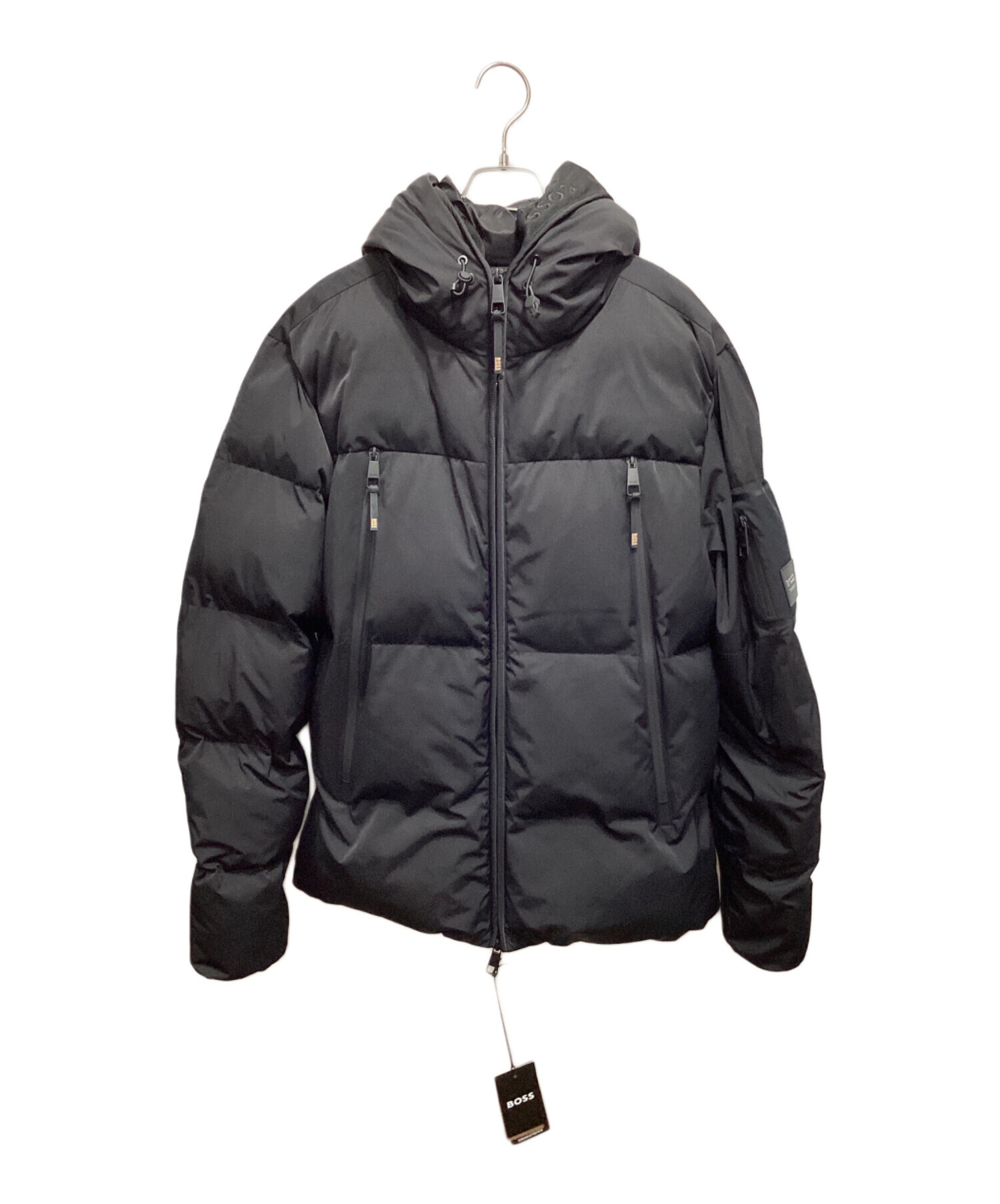 中古・古着通販】BOSS (ボス) ダウンジャケット ブラック サイズ:XL 