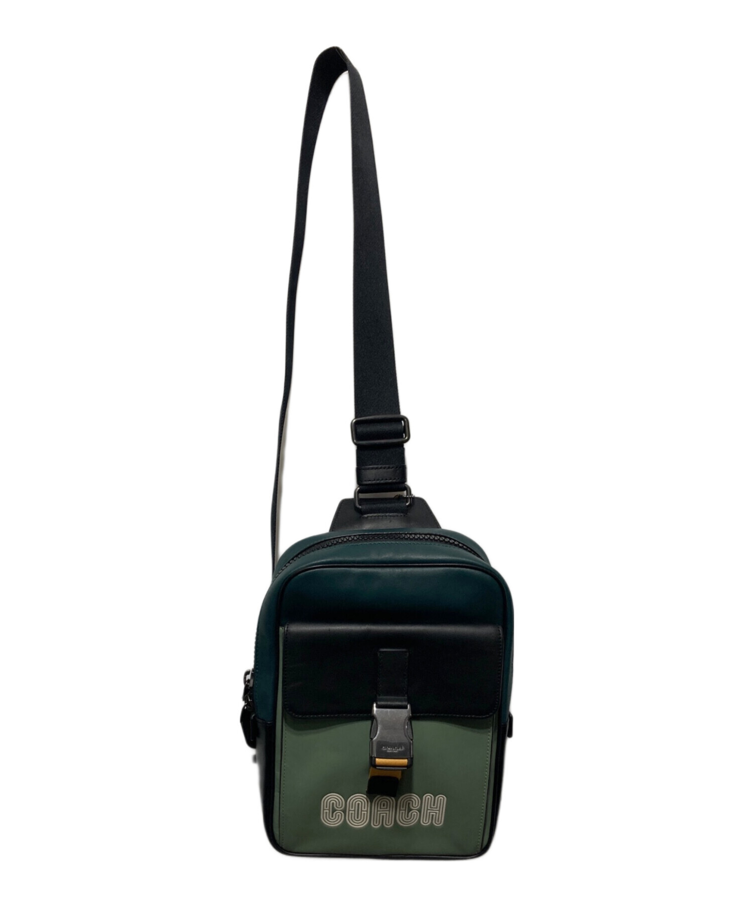 中古・古着通販】COACH (コーチ) トラック パック カラーブロック