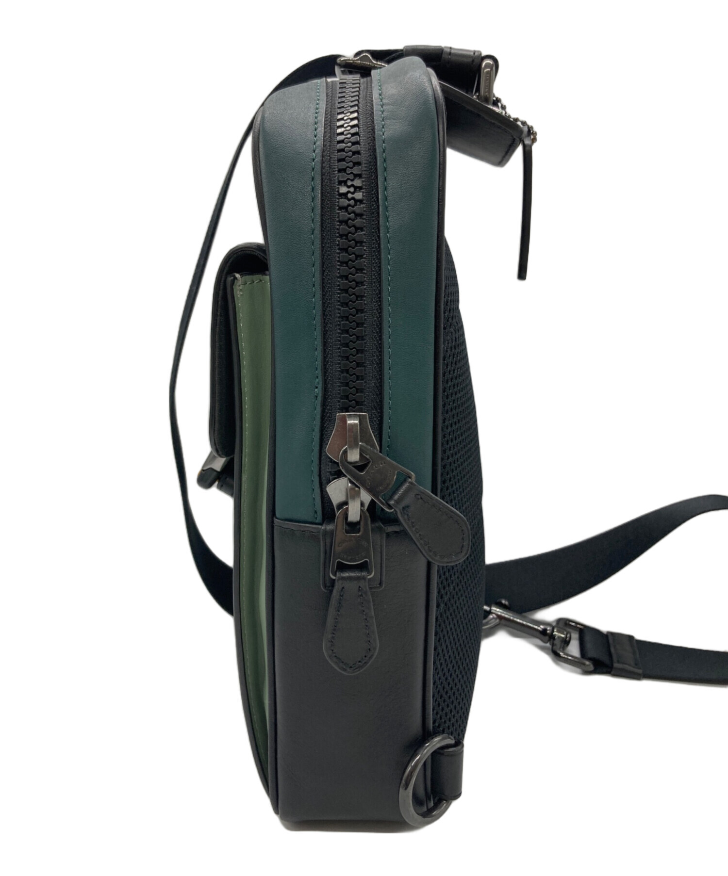 中古・古着通販】COACH (コーチ) トラック パック カラーブロック