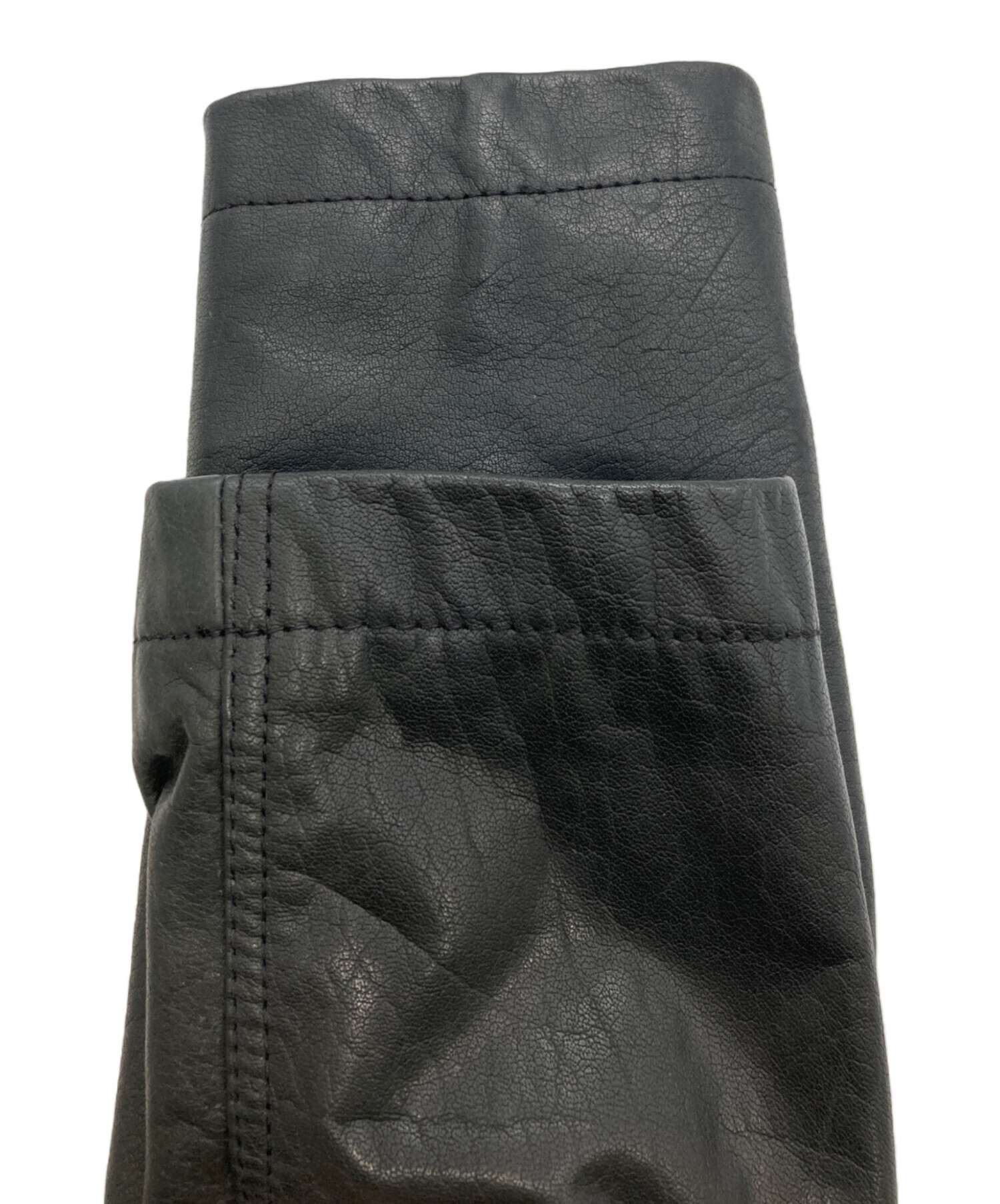 中古・古着通販】HUGO BOSS (ヒューゴ ボス) レザーライダース