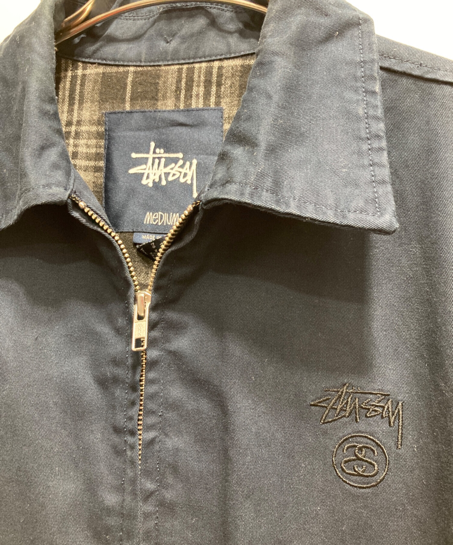 中古・古着通販】stussy (ステューシー) ロゴ刺繍スウィング