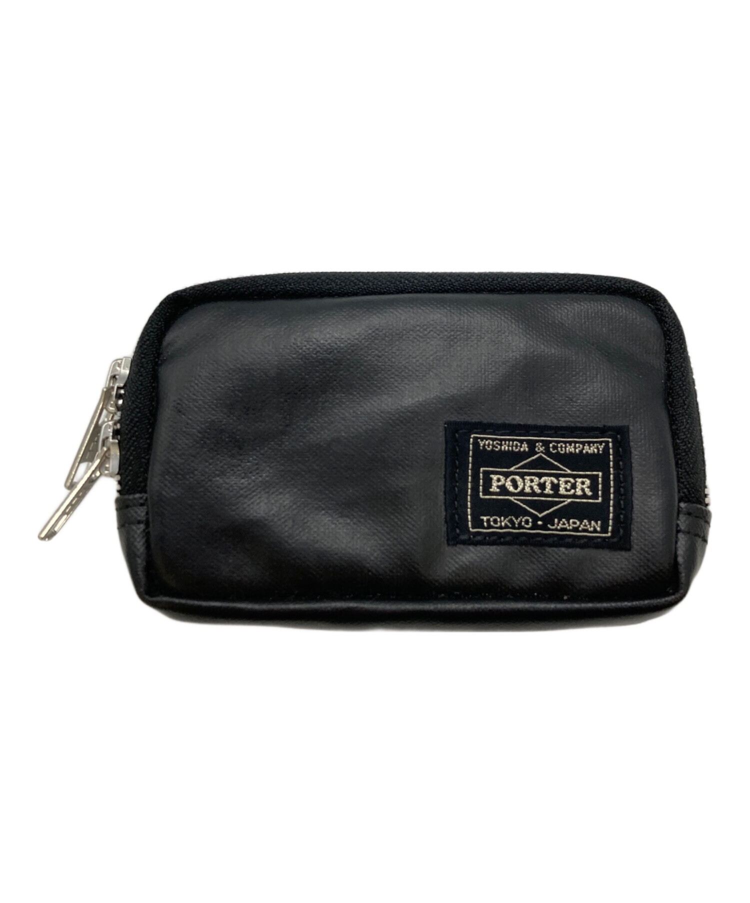 中古・古着通販】PORTER (ポーター) マルチコインケース ブラック