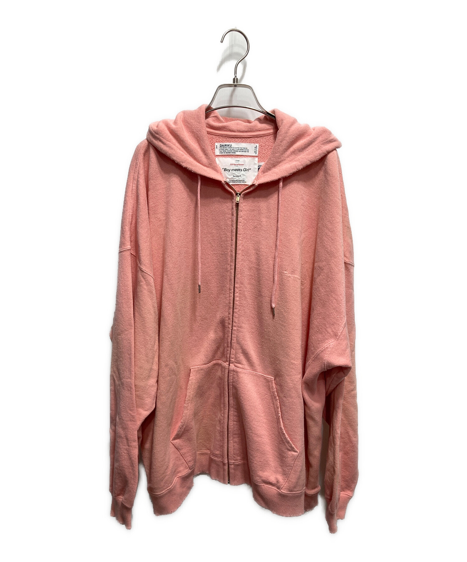 DAIRIKU 22ss Boy meets Girl セットアップ DAIRIKU 