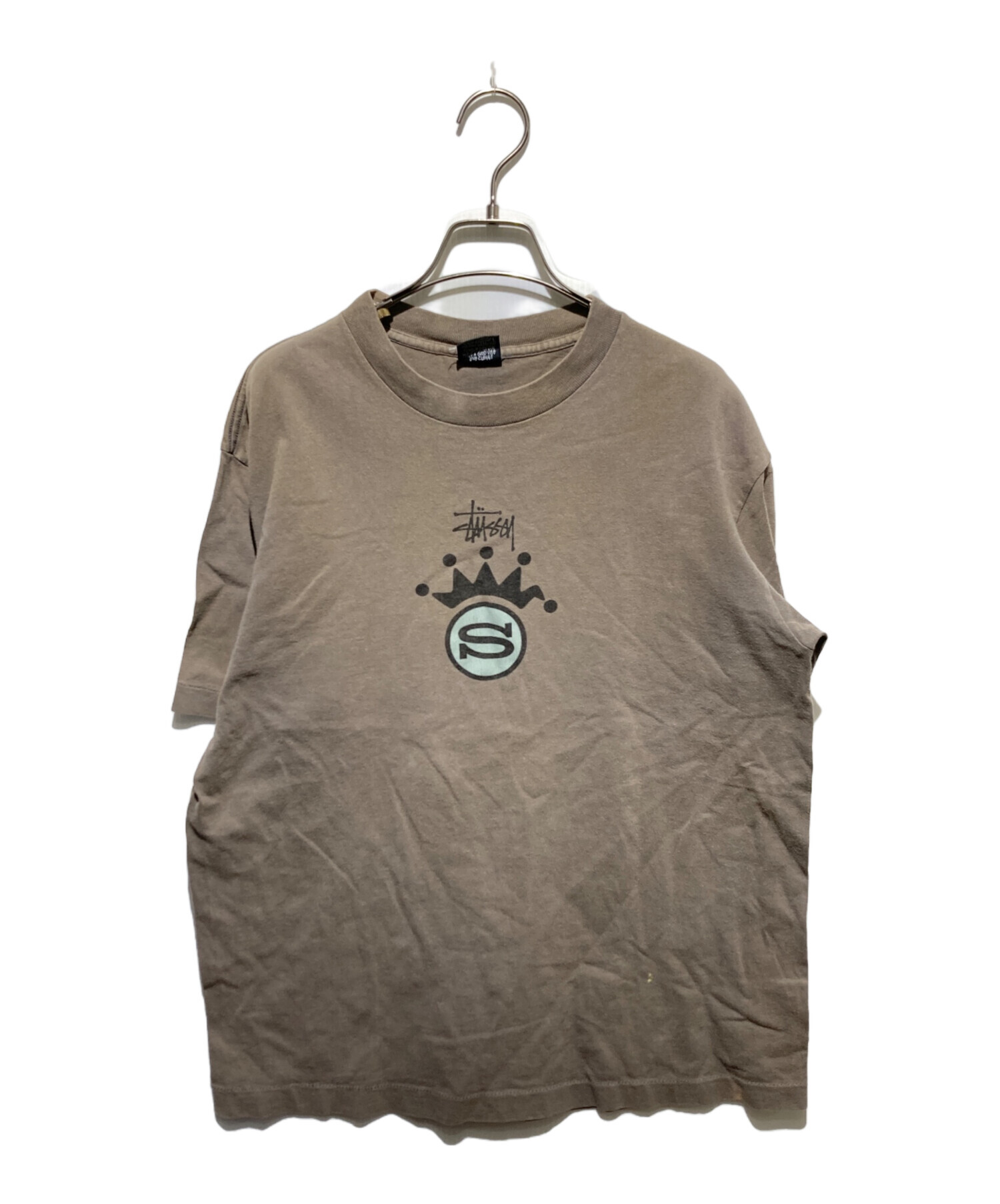 中古・古着通販】stussy (ステューシー) 90s 折れクラウンTシャツ