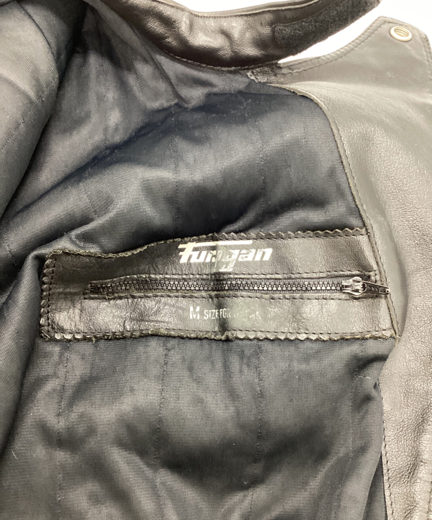 中古・古着通販】FURYGAN (フュリガン) フランス製 レザーライダース