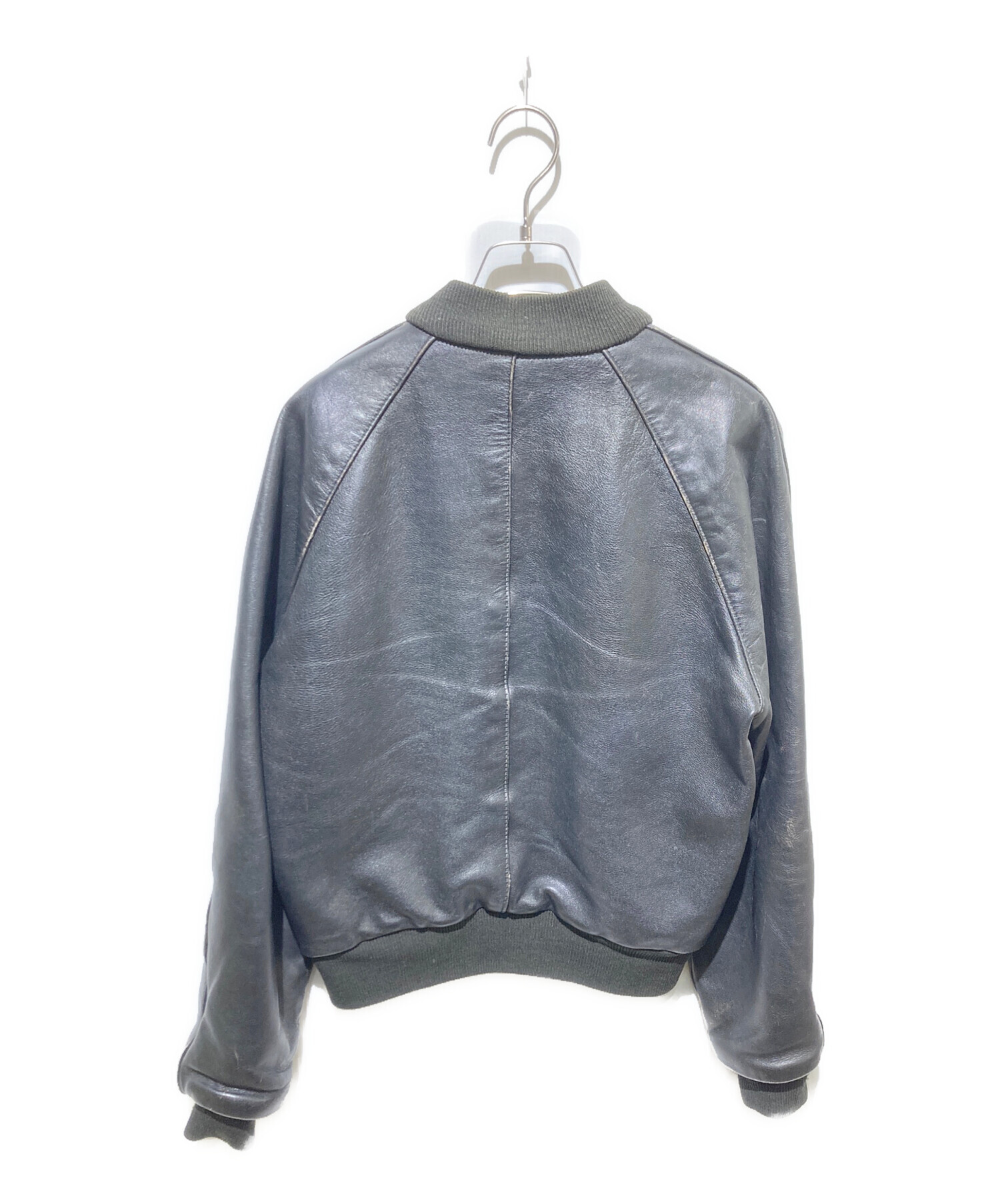 中古・古着通販】VANSON (バンソン) レザージャケット/Team Jacket