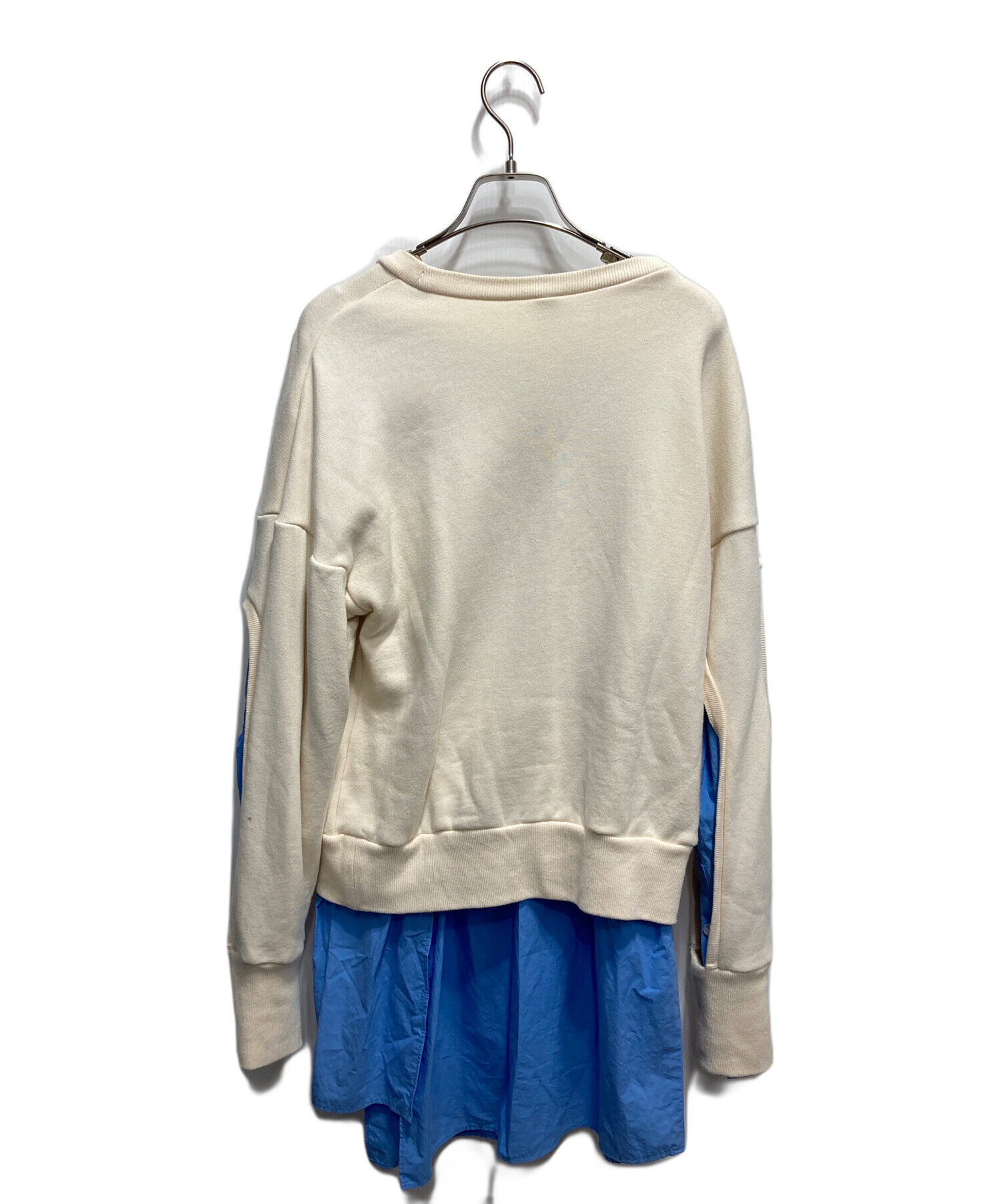 nagonstans トレーナー サイズ38 ホワイト ナゴンスタンス nagonstans