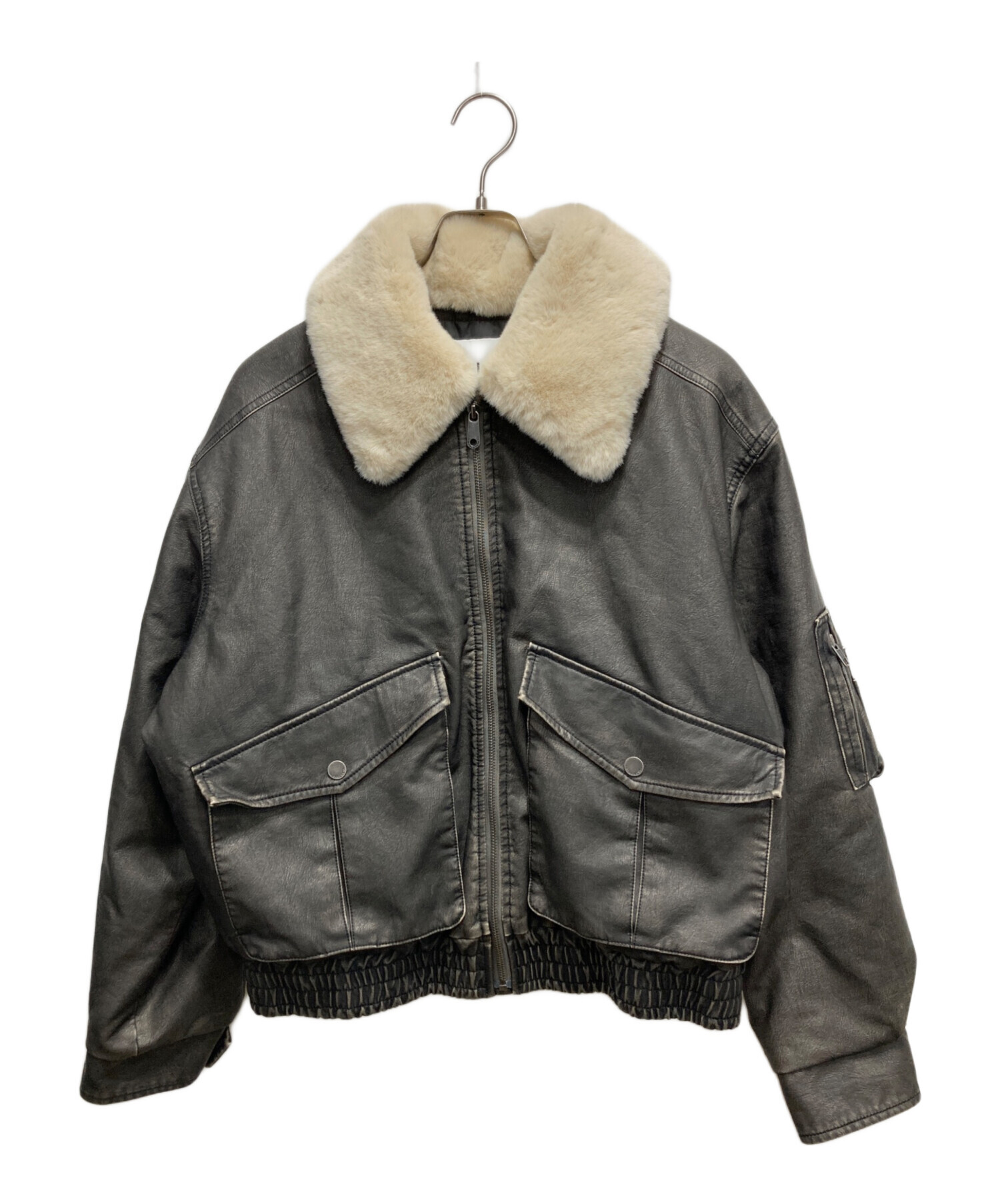 中古・古着通販】SLY (スライ) ウォッシュド パッファー ブルゾン