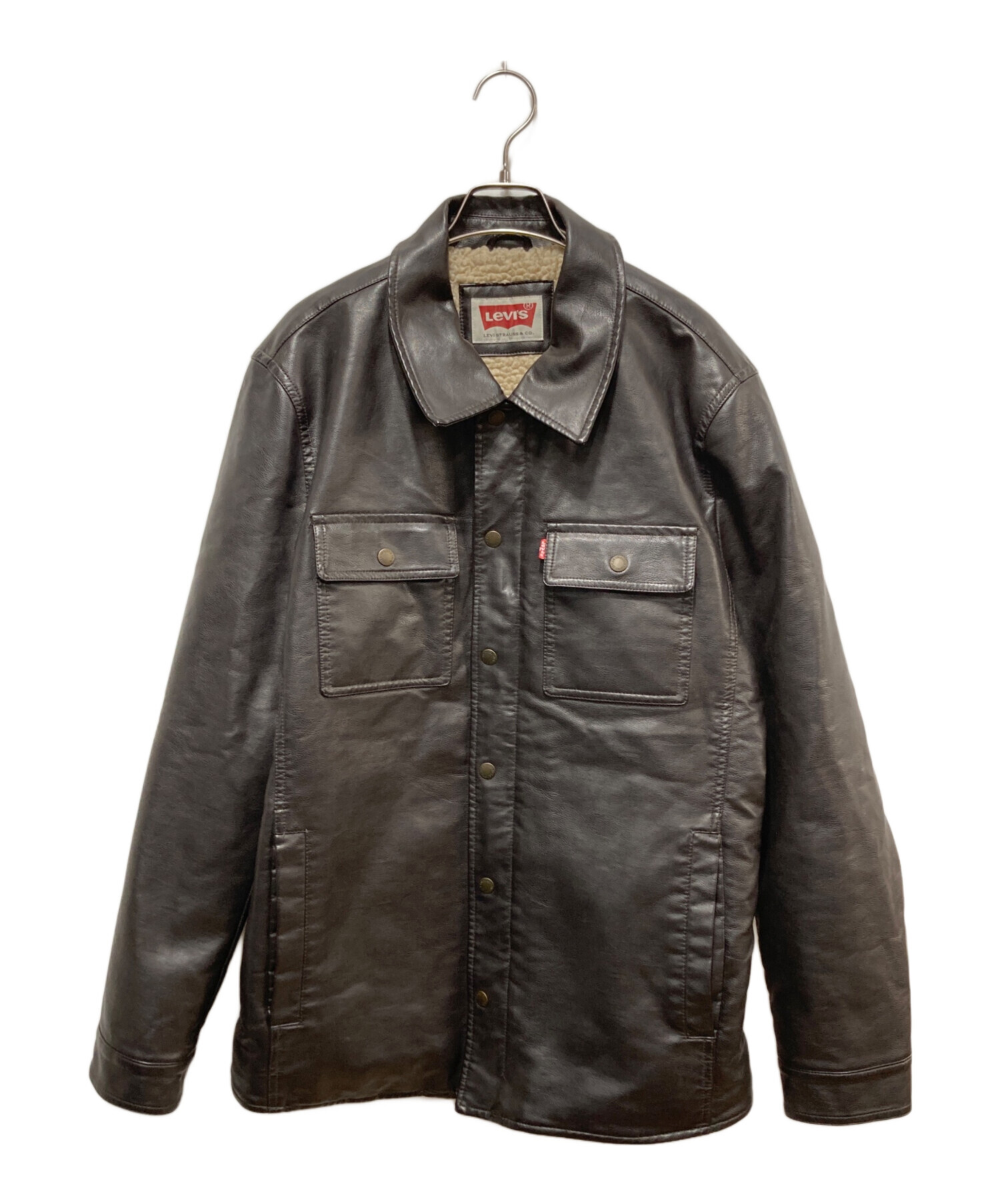 中古・古着通販】LEVI'S (リーバイス) 裏ボアフェイクレザージャケット