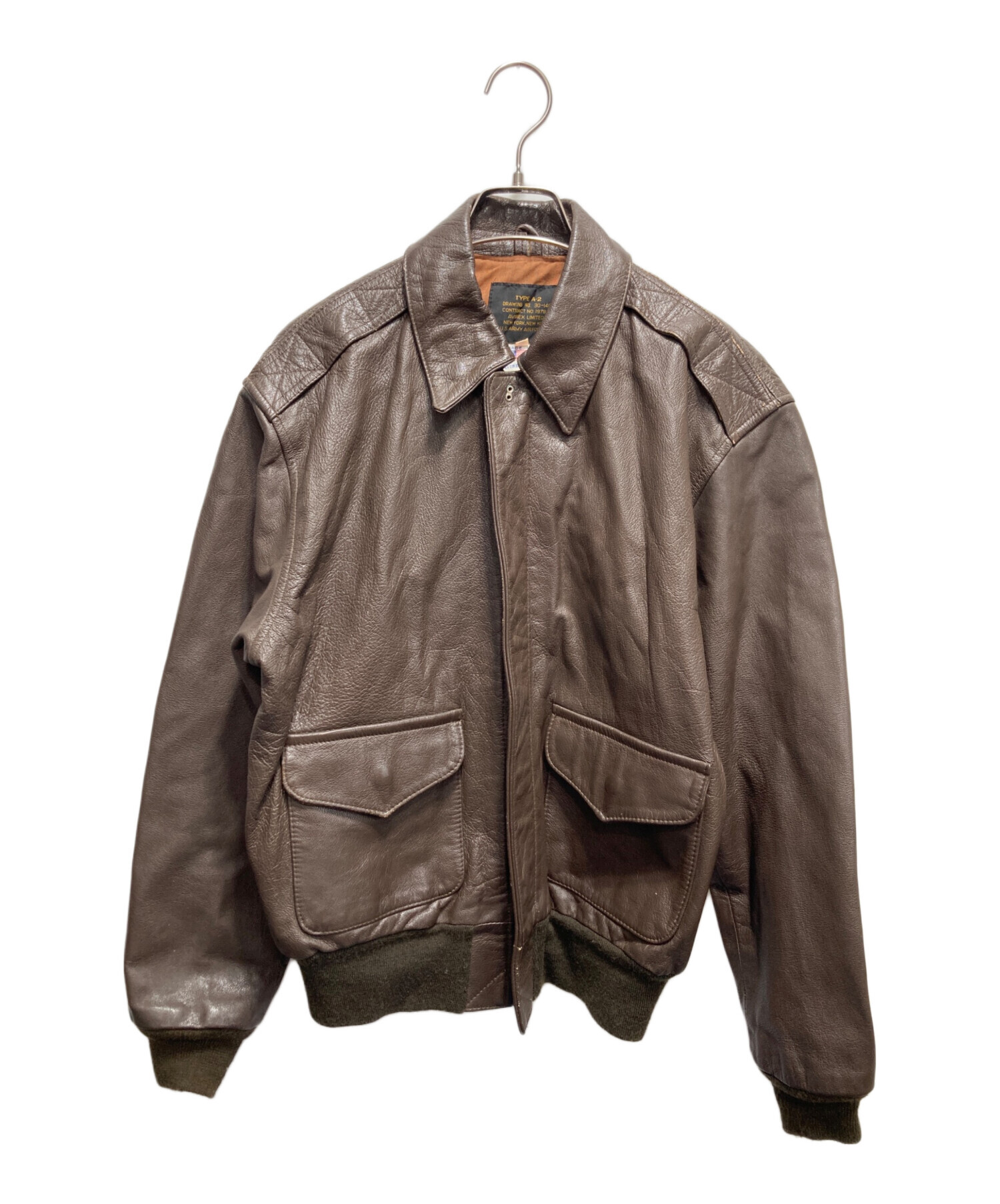 中古・古着通販】AVIREX (アヴィレックス) 80s A-2 フライトレザー