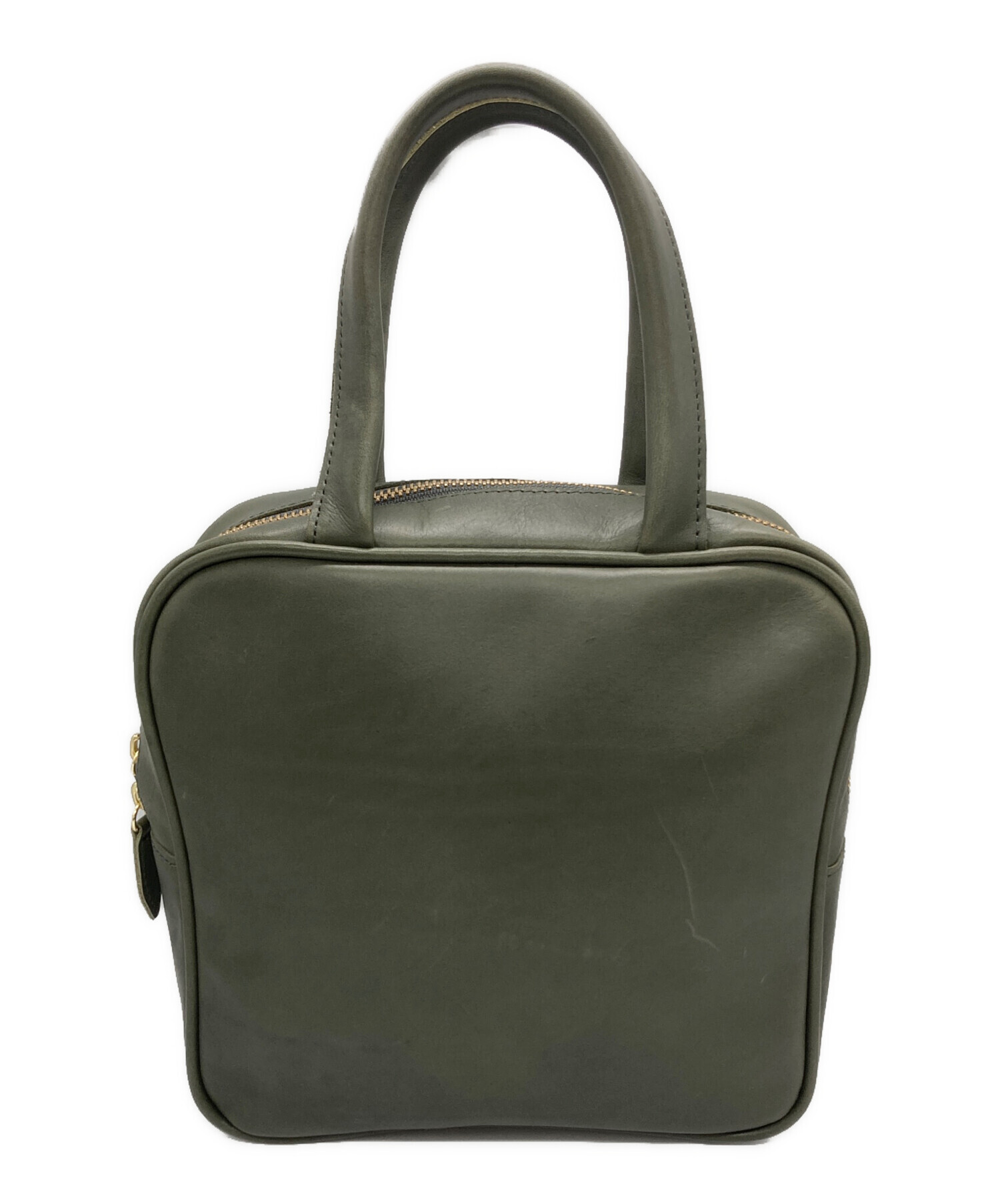 fig London / グランマバッグ/ハンドバッグ/レザー/BRW 中古・古着通販】fig LONDON (フィグロンドン) レザーハンドバッグ