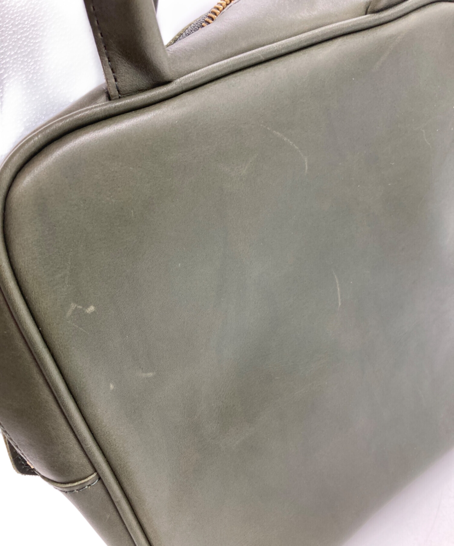 中古・古着通販】fig LONDON (フィグロンドン) レザーハンドバッグ