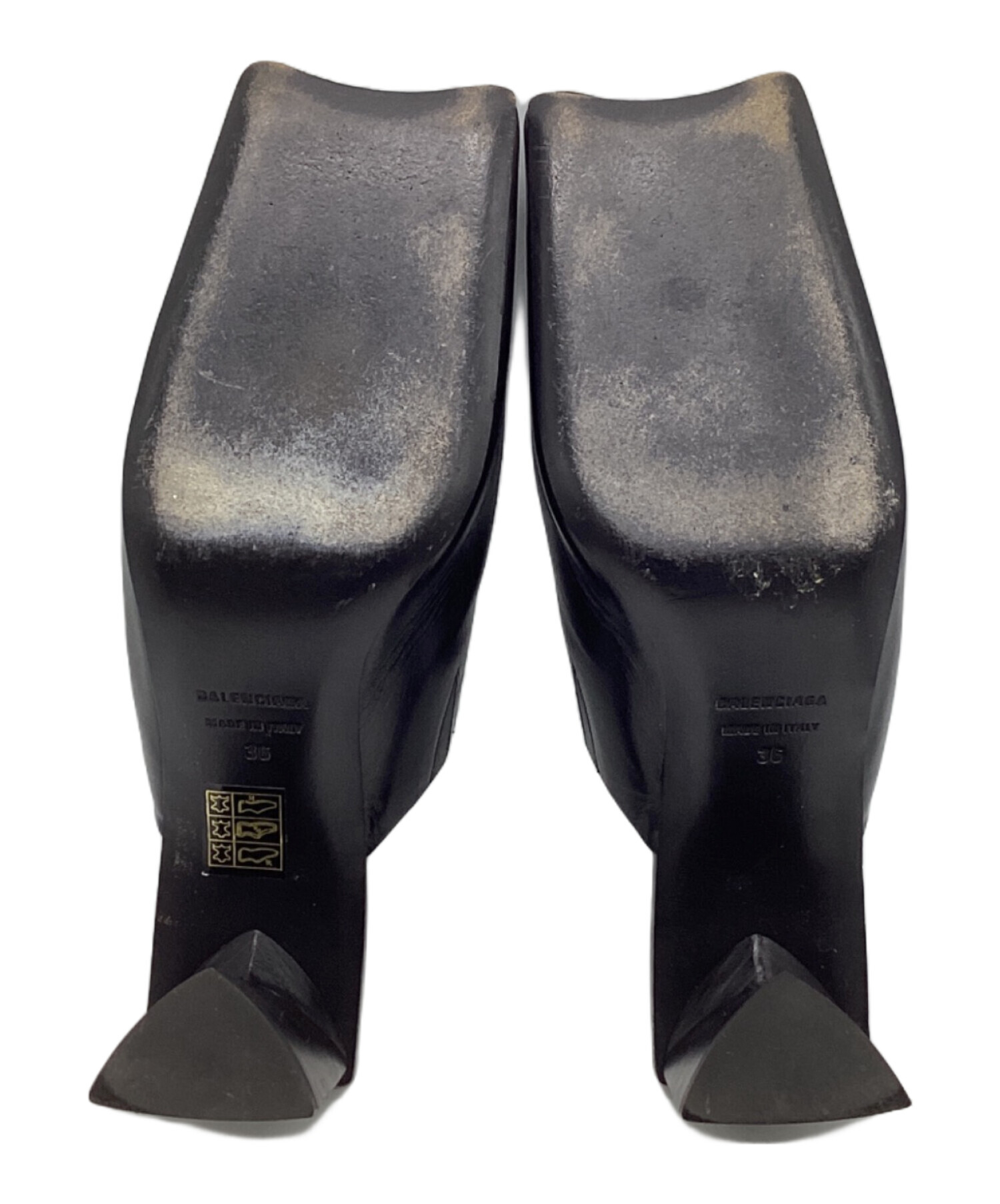 中古・古着通販】BALENCIAGA (バレンシアガ) スクエアミュール