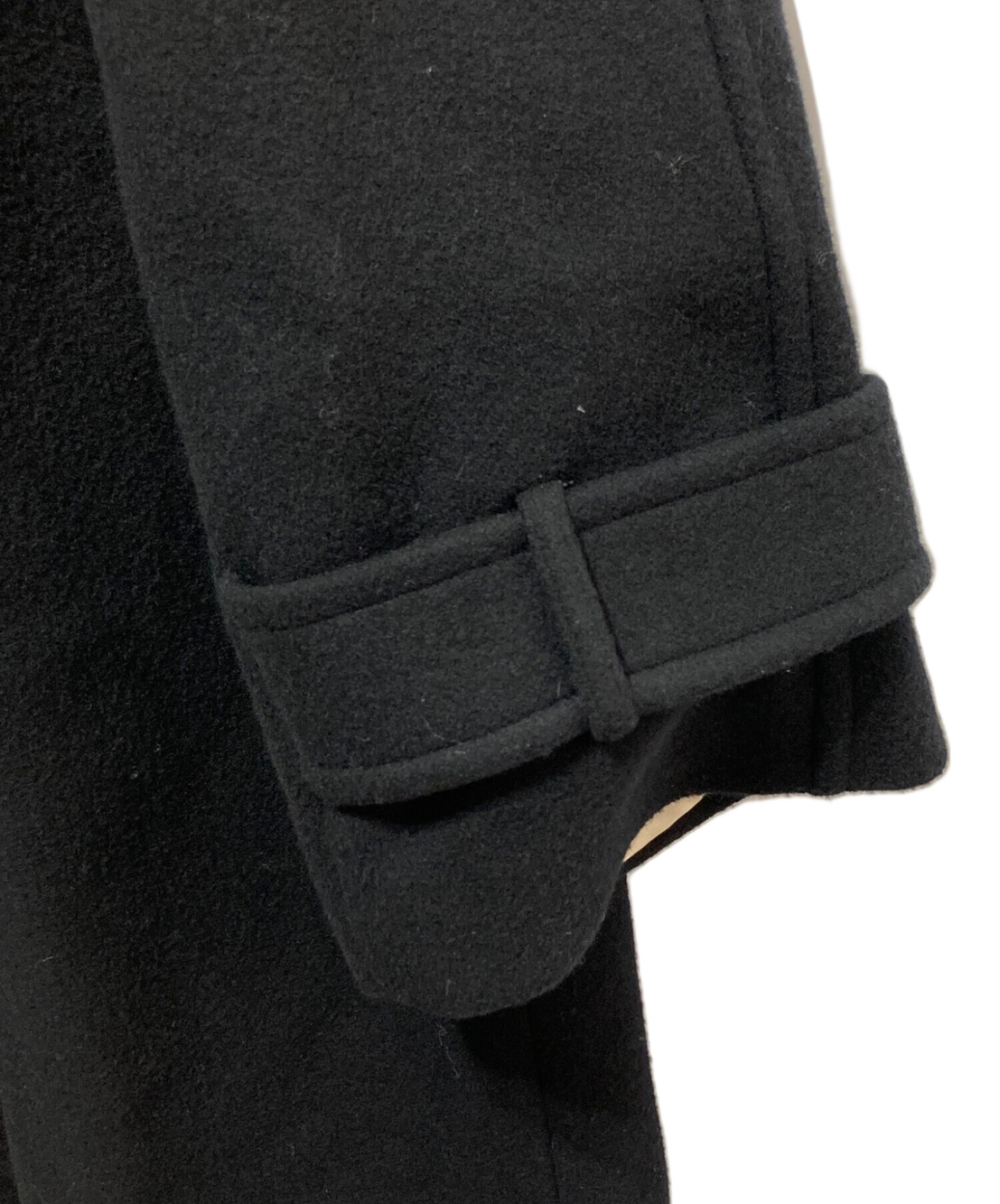 中古・古着通販】SOE (ソーイ) Baggy Sleeve Long Coat ブラック