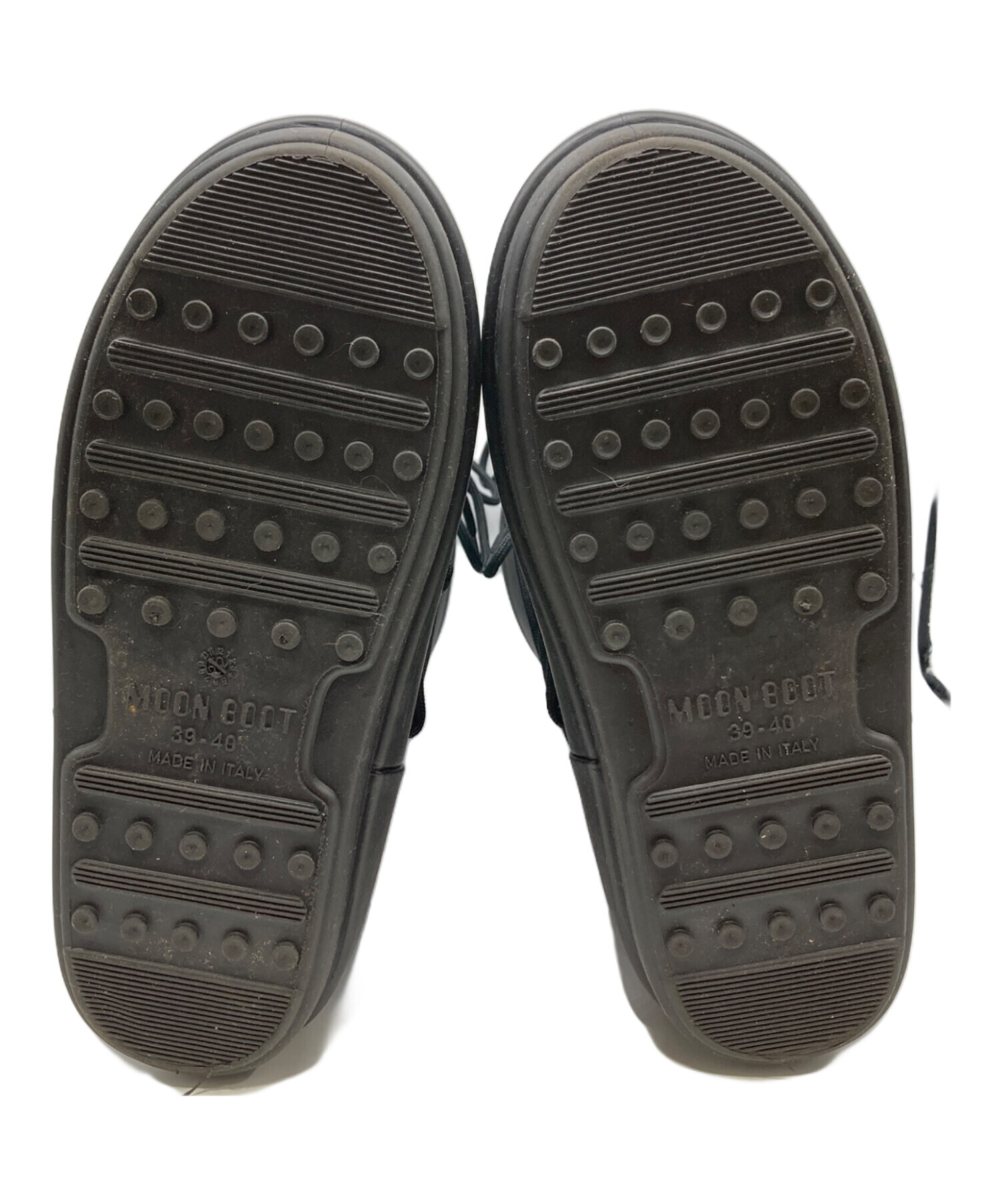 中古・古着通販】MOON BOOT (ムーンブーツ) ロングブーツ ブラック