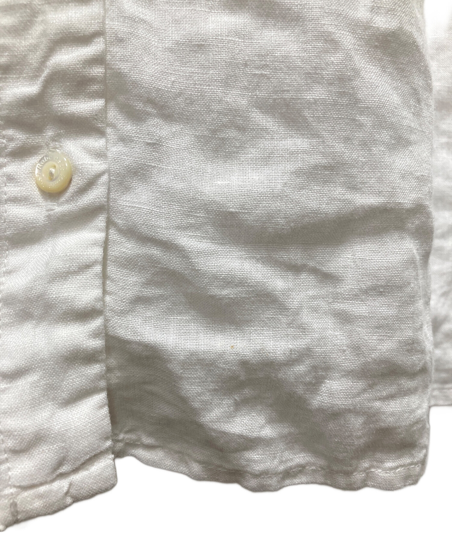 nest Robe リネンラミーフリルカラーブラウス 中古・古着通販】nest Robe (ネストローブ) リネンラミーフリルカラー