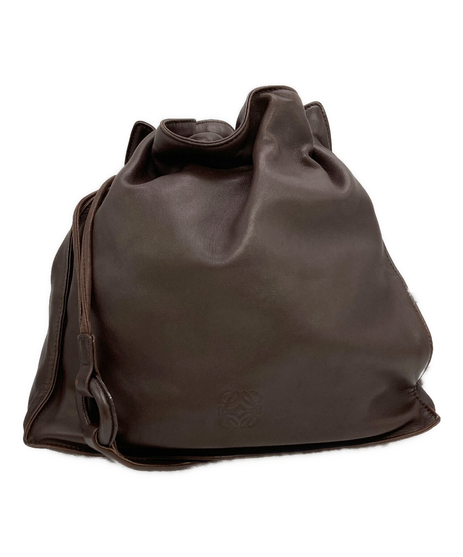 中古・古着通販】LOEWE (ロエベ) 巾着ショルダーバッグ/フラメンコ