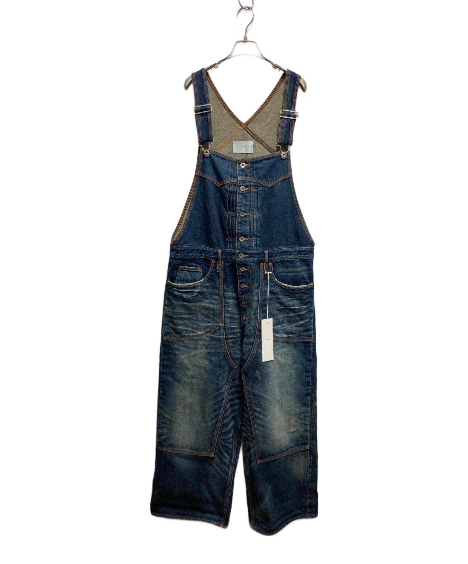 完売品 sugarhill オーバーオール ダブルニー vintage 中古・古着通販】SUGARHILL (シュガーヒル) CMULTI FADE DENIM OVERALL
