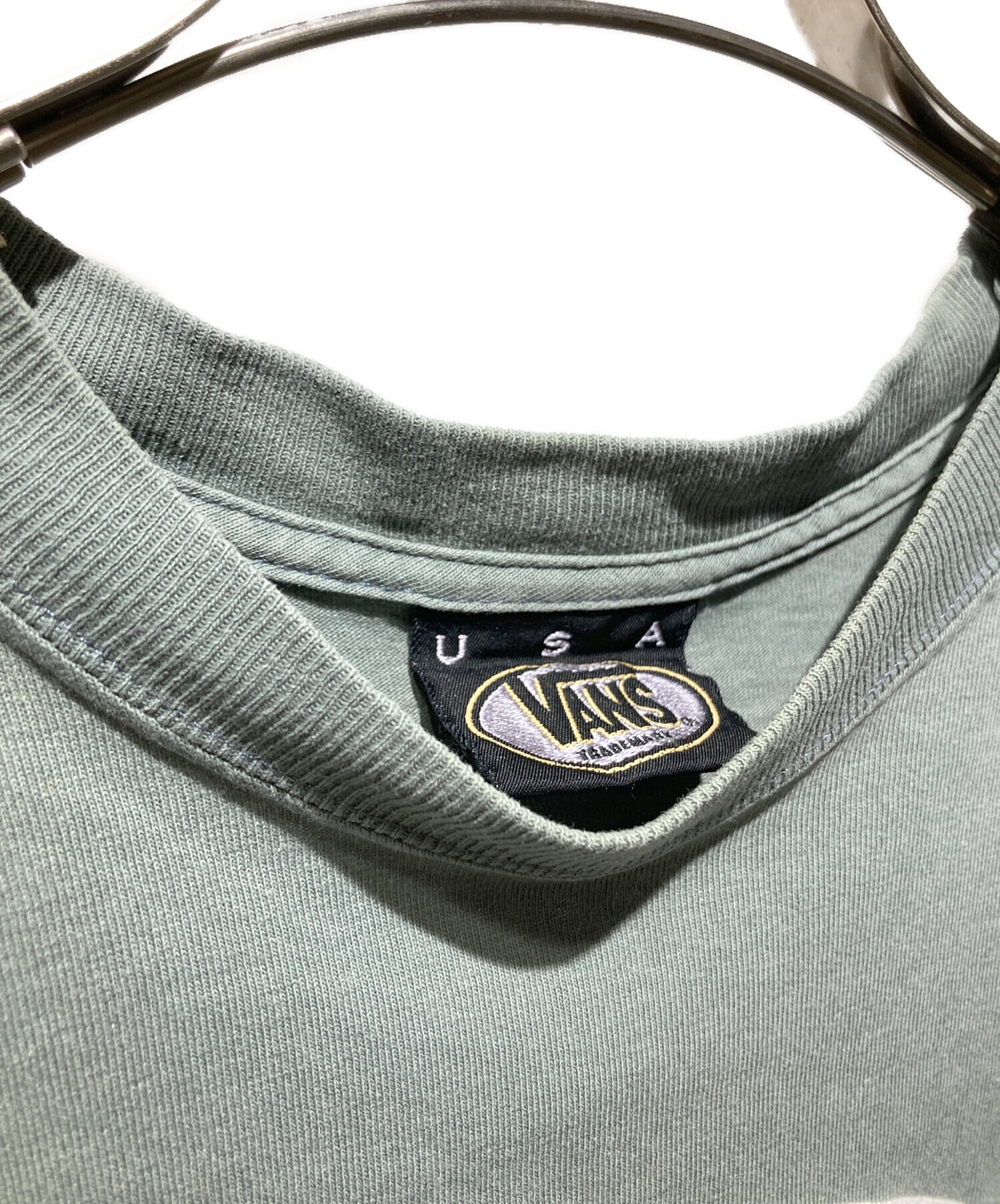 中古・古着通販】VANS (ヴァンズ) 90's USA製オールドロゴTシャツ