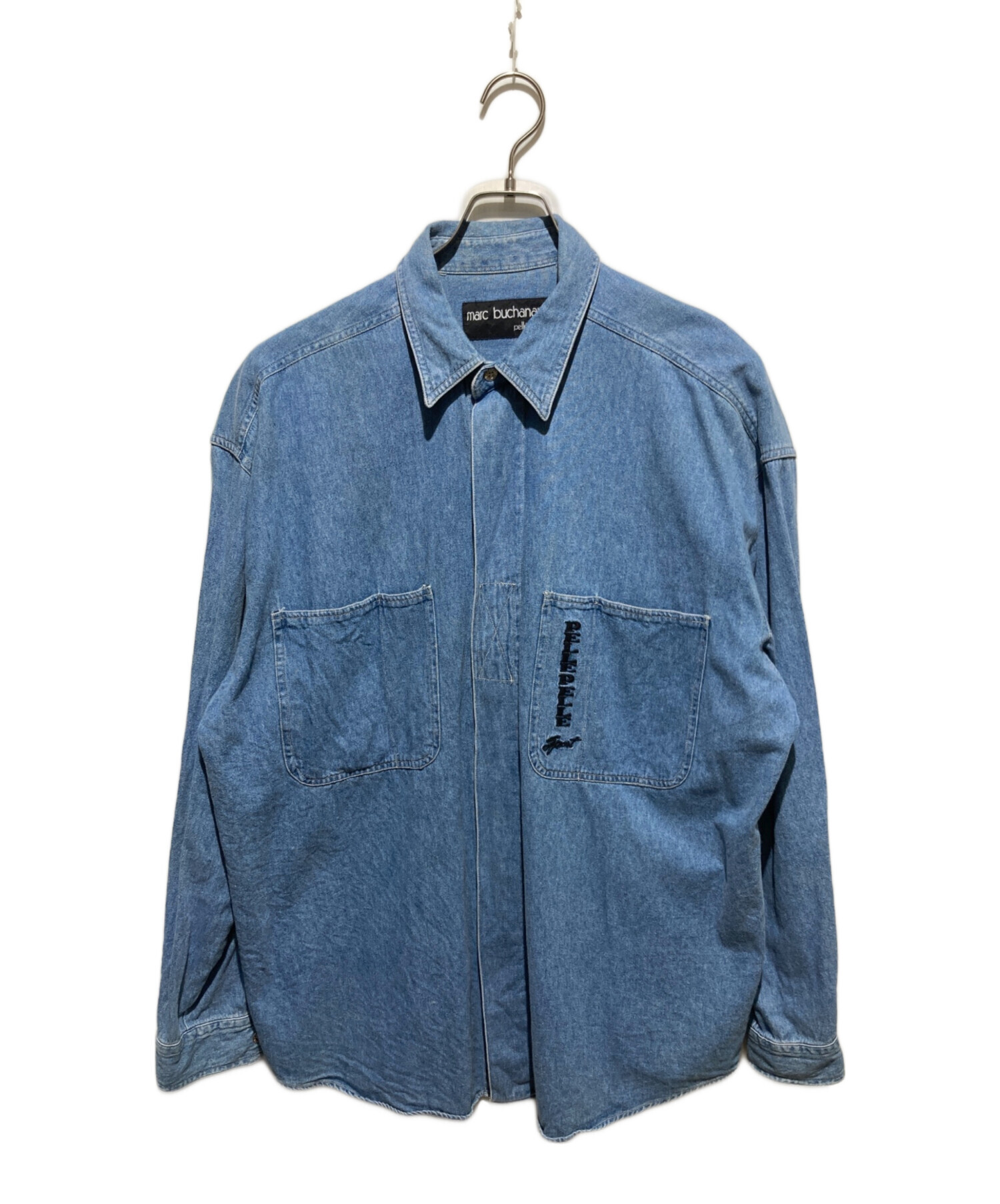 00s W42 ペレペレ 極太 ワイド デニム バギーパンツ W42 ペレペレ 極太 
