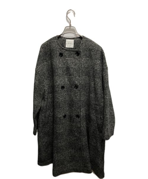 Spick&Span Wスライバーチェックコート　スピックアンドスパン 38 新品 Spick & Span スピックアンドスパン Wスライバーチェック