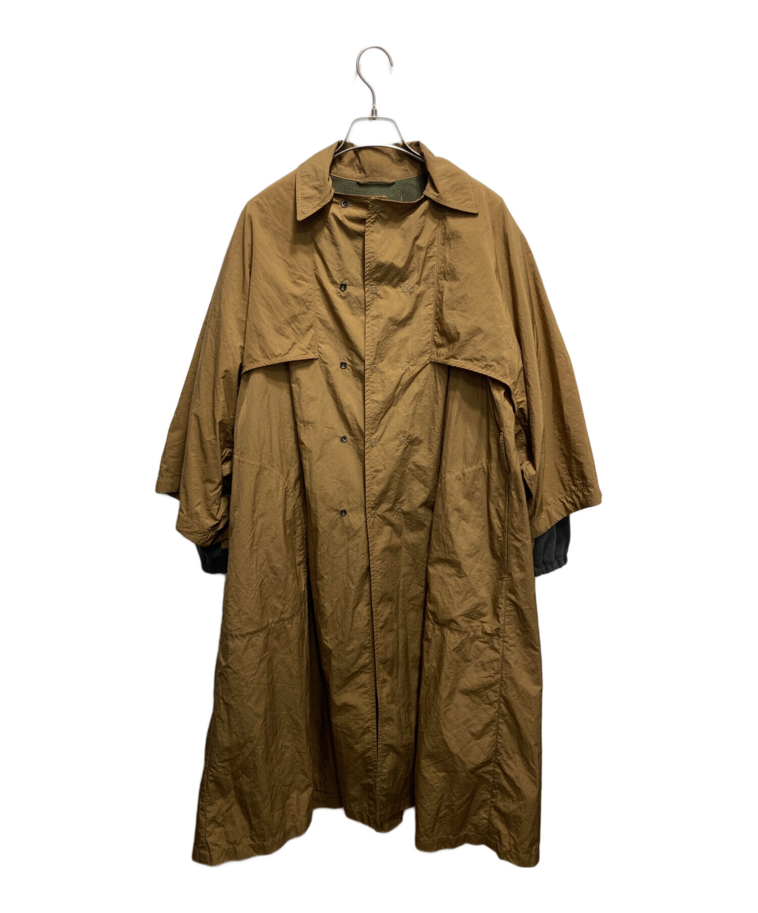 中古・古着通販】ZUCCA (ズッカ) レイヤードロングミリタリーコート
